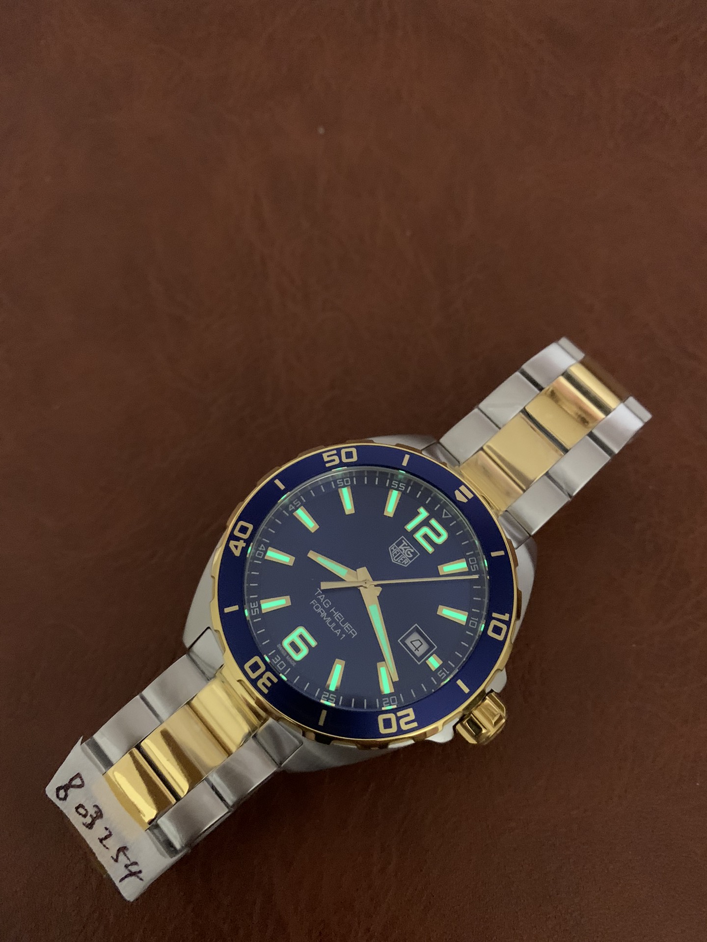 Tag Heuer Formula 1 Mens Watch - Swiss Quartz 41mm Steel Blue Dial - Image 4
