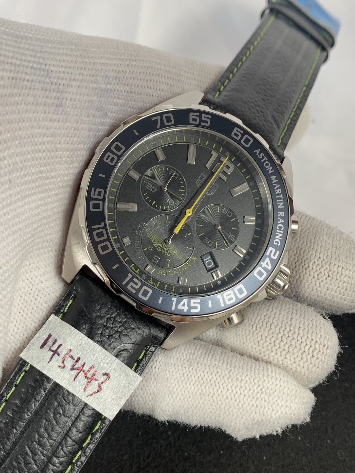 Tag Heuer Men Aston Martin Chronograph CAZ101P.FC8245 | Swiss Quartz | 43mm - Image 3