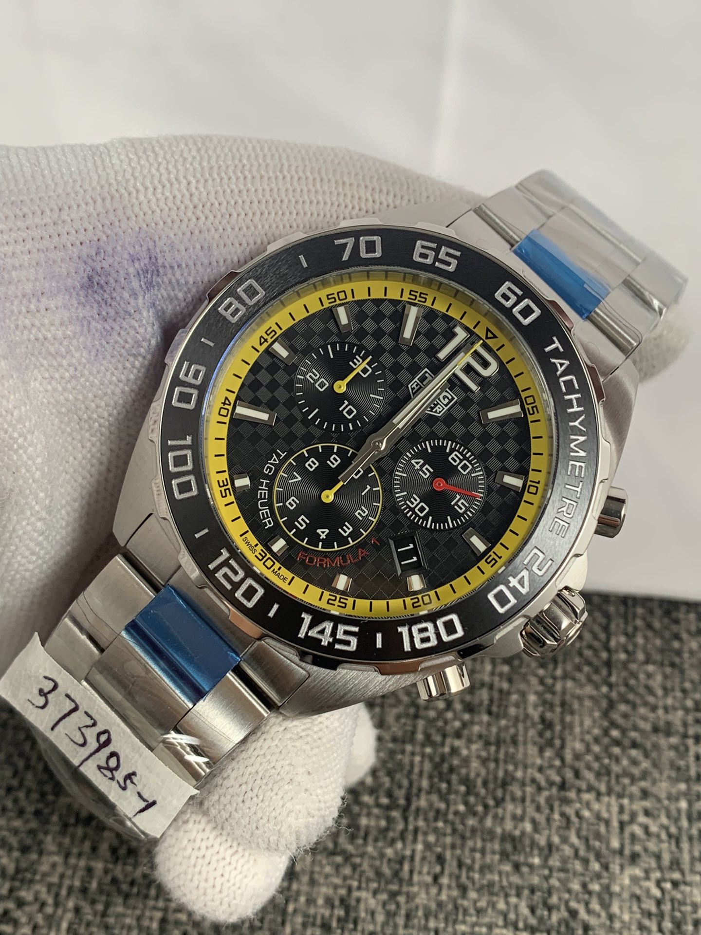 Tag Heuer Formula 1 CAZ101AC.BA0842 Replica - Men's 43mm Chronograph Watch - Image 4