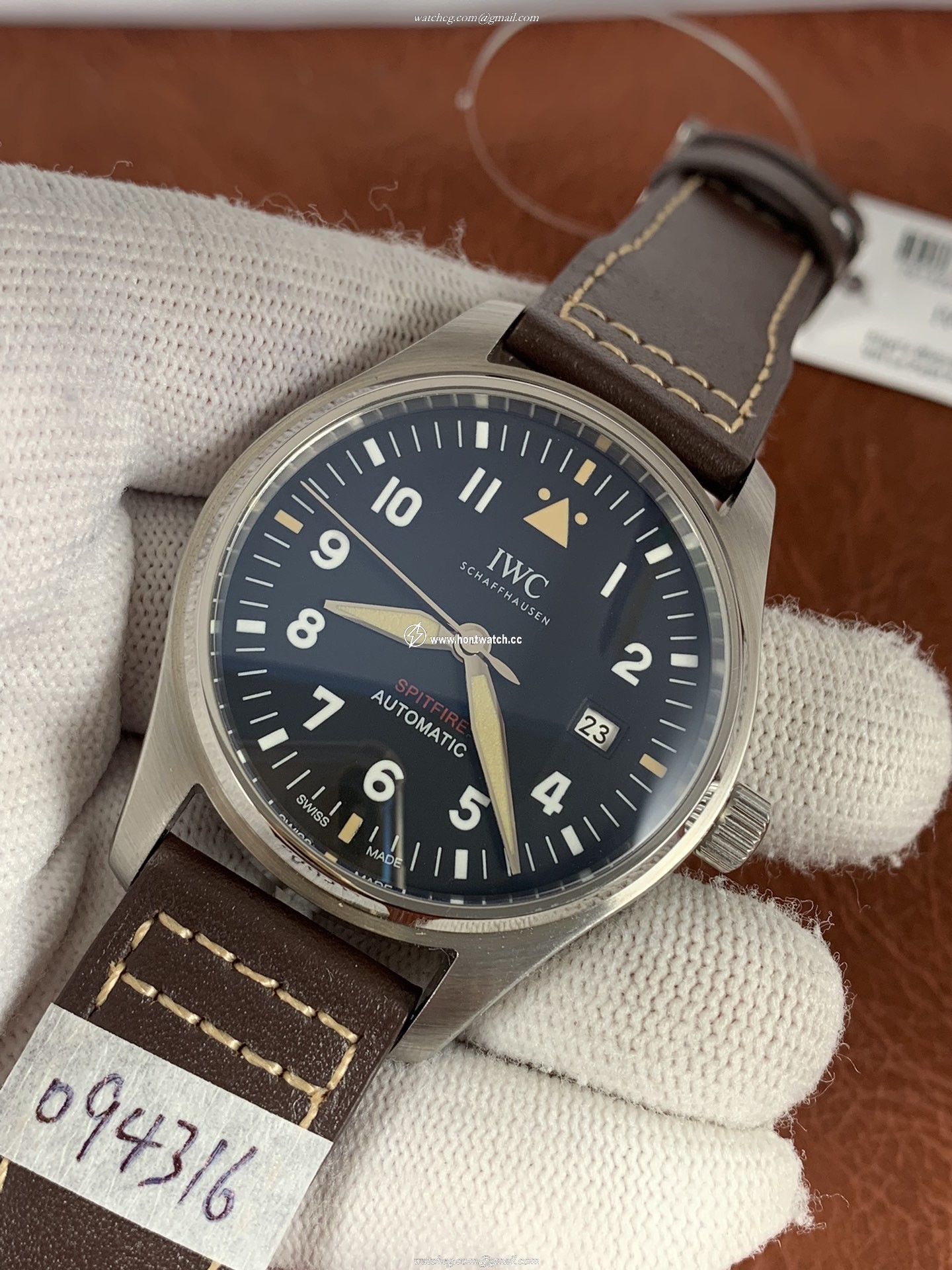 IWC Spitfire IW326803 Replica Watch - Men's Pilot - 39mm ETA9015 - Image 2