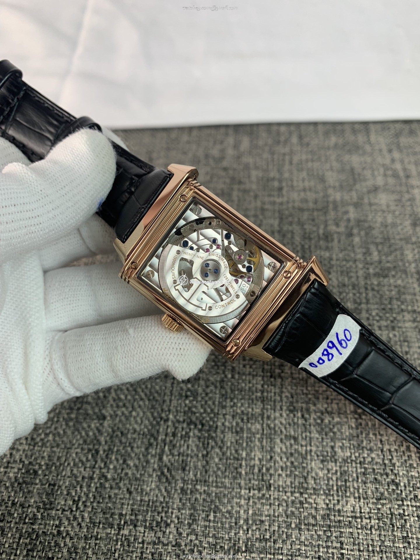 Jaeger LeCoultre Reverso Q3732470 Replica - Swiss Cal.986 - Men's Watch - Image 2