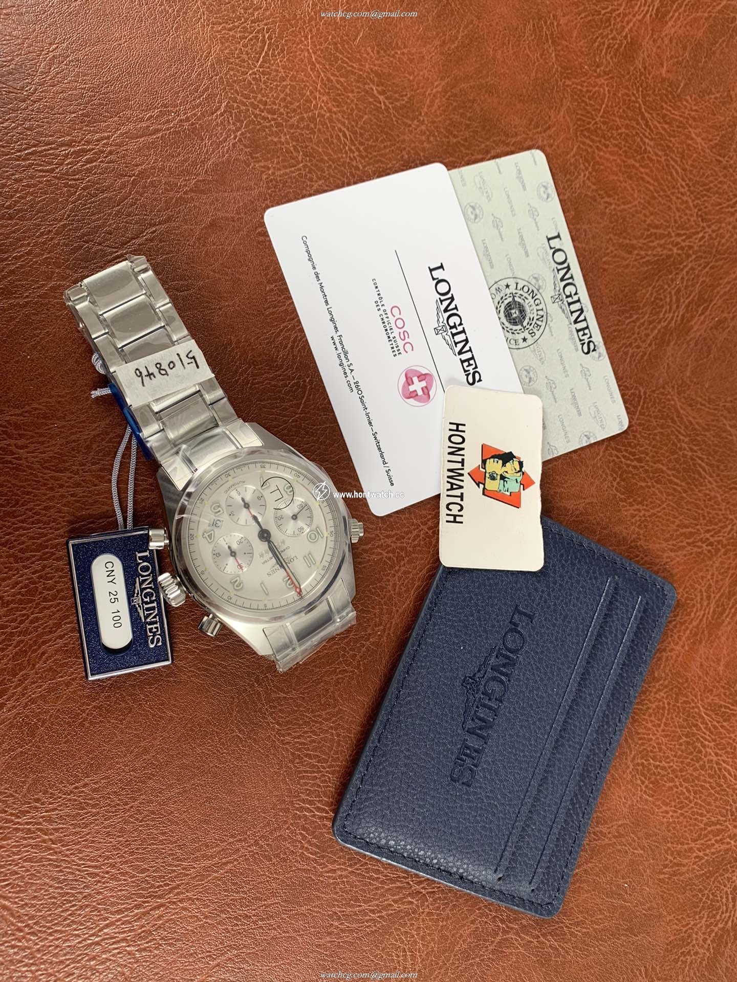Longines Spirit L3.820.4.73.6 Replica - 42mm Men's Watch | Valjoux 7750 - Image 2