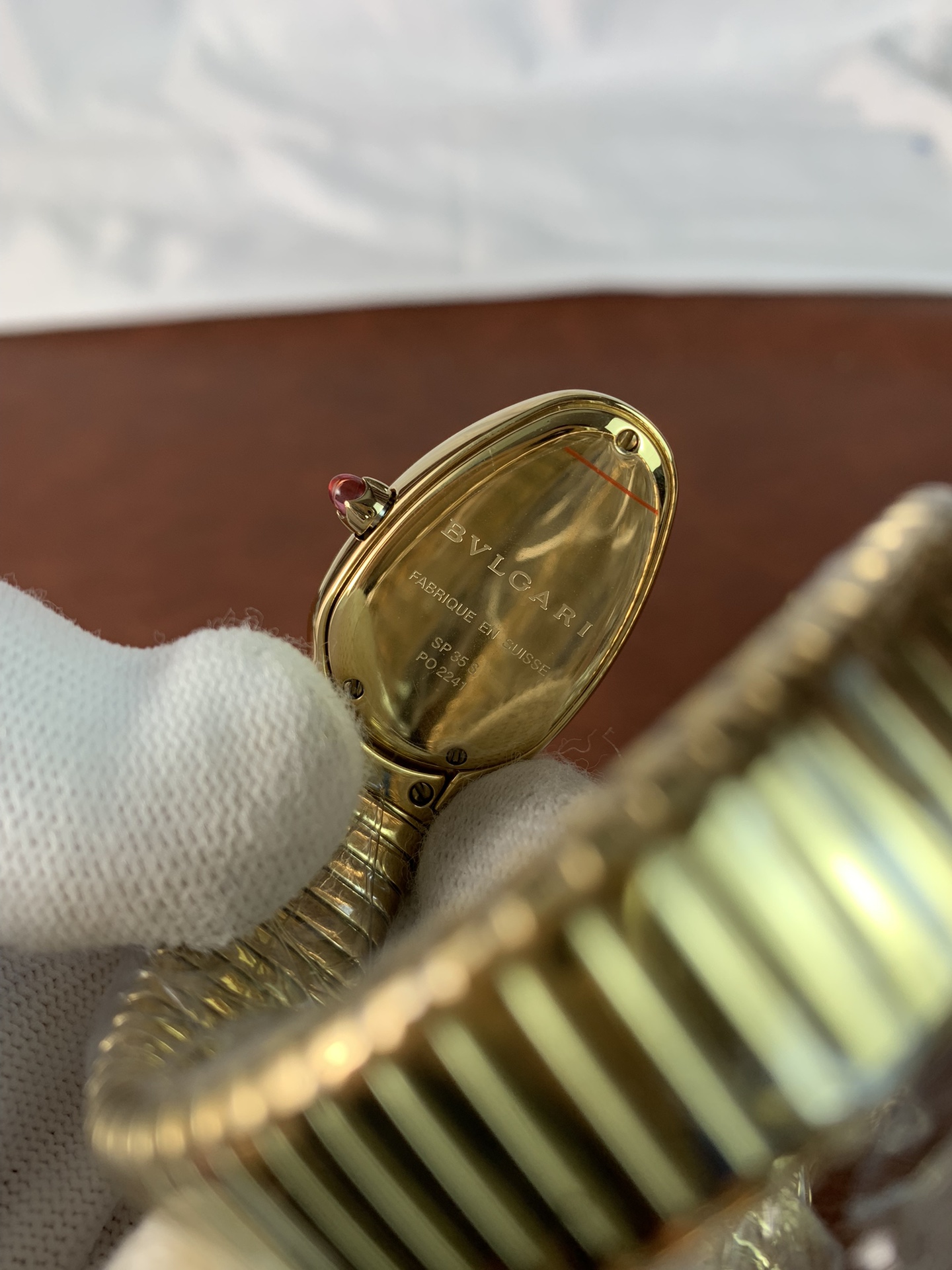 Bvlgari Serpenti Ladies Watch | 33mm Steel & Rose Gold | Swiss Quartz - Image 4