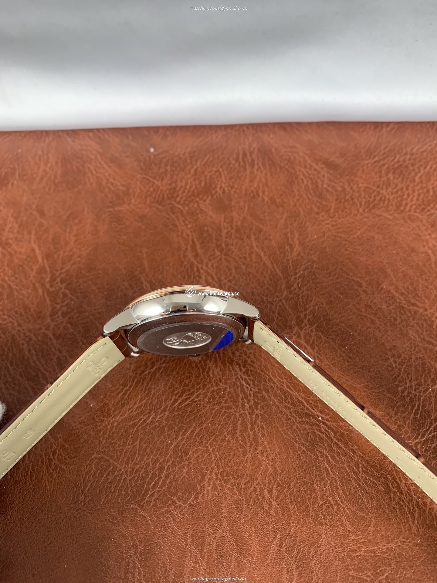 Omega De Ville Prestige Mens Watch - 39.5mm Brown Dial - ETA2824 Movement - Image 2