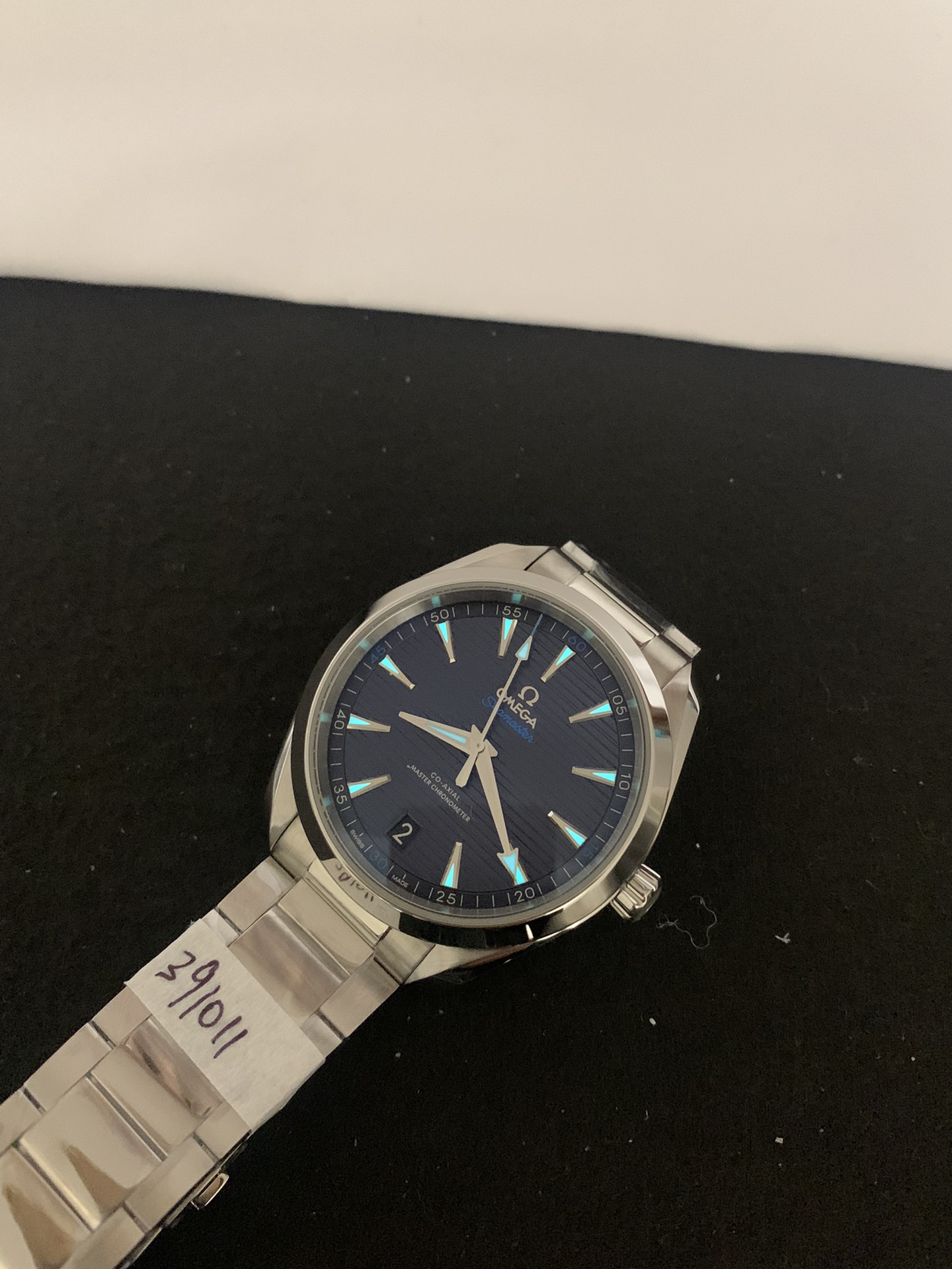 Omega Aqua Terra 150M Replica Watch for Men - 41mm Blue Dial | ETA8800 - Image 3