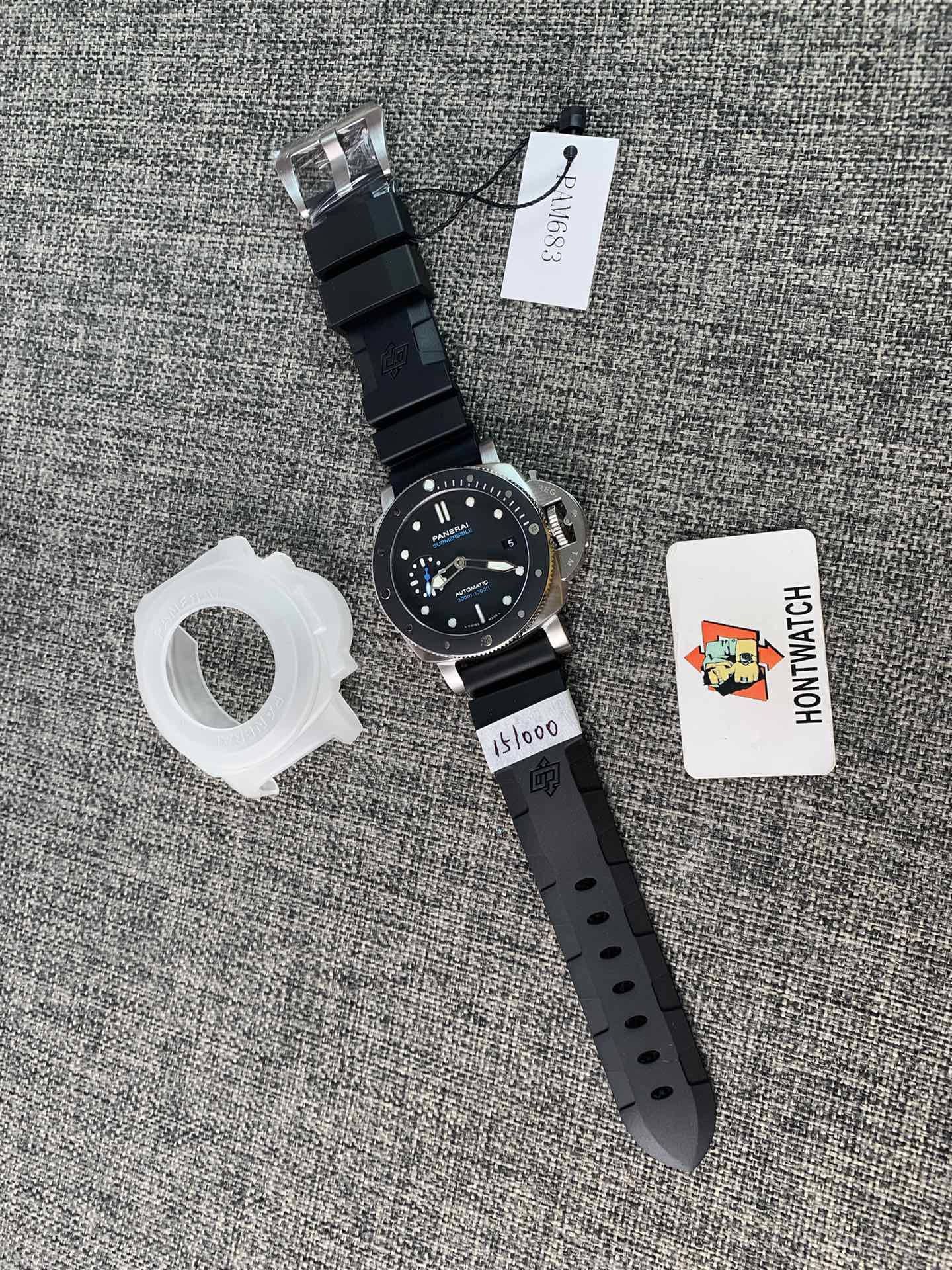 Panerai Luminor PAM00683 Replica Watch for Men - 42mm Swiss P900 - Image 3