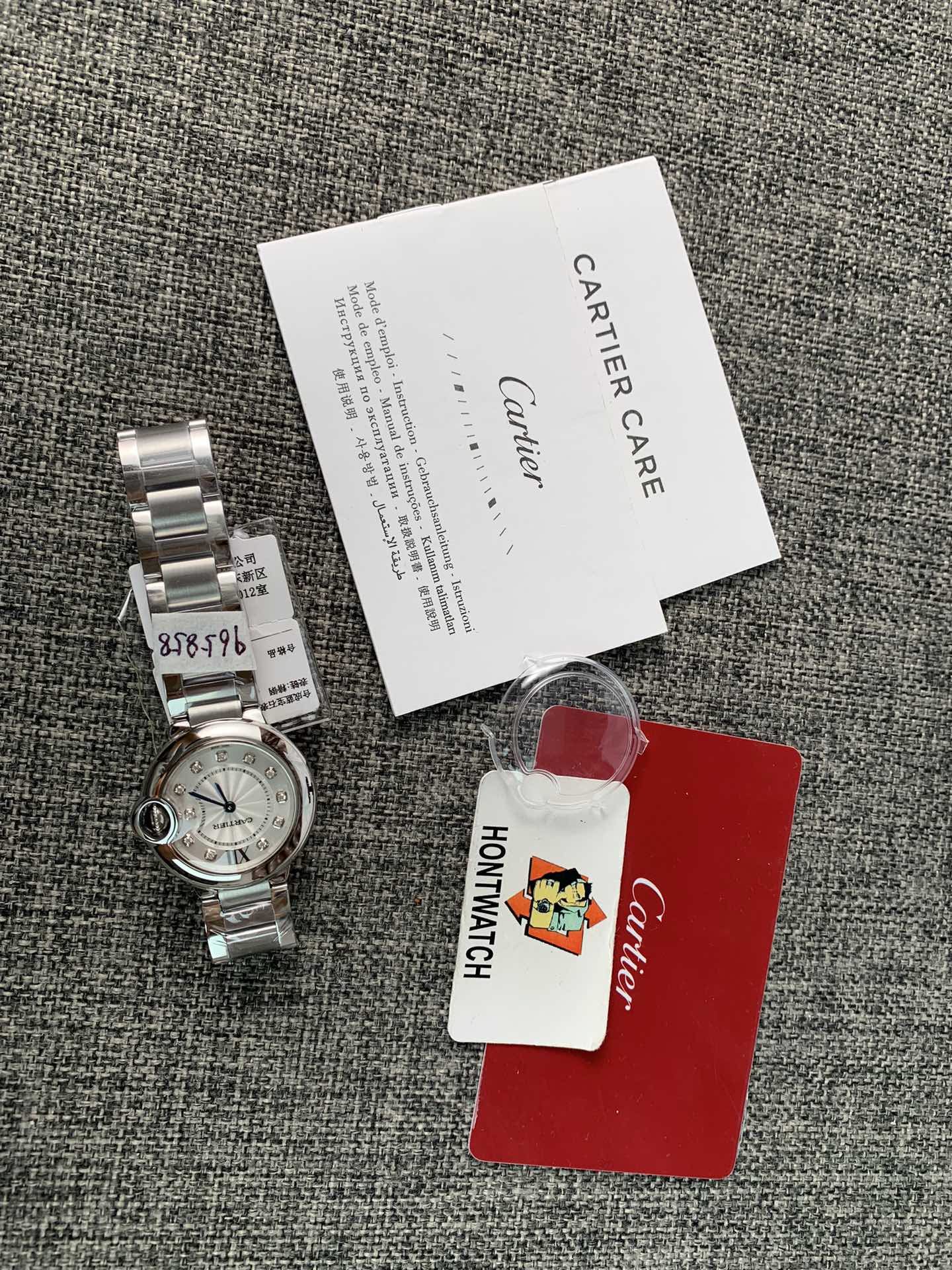 Cartier Ballon Bleu WE902073 Replica Watch for Women | Swiss Quartz ETA - Image 4