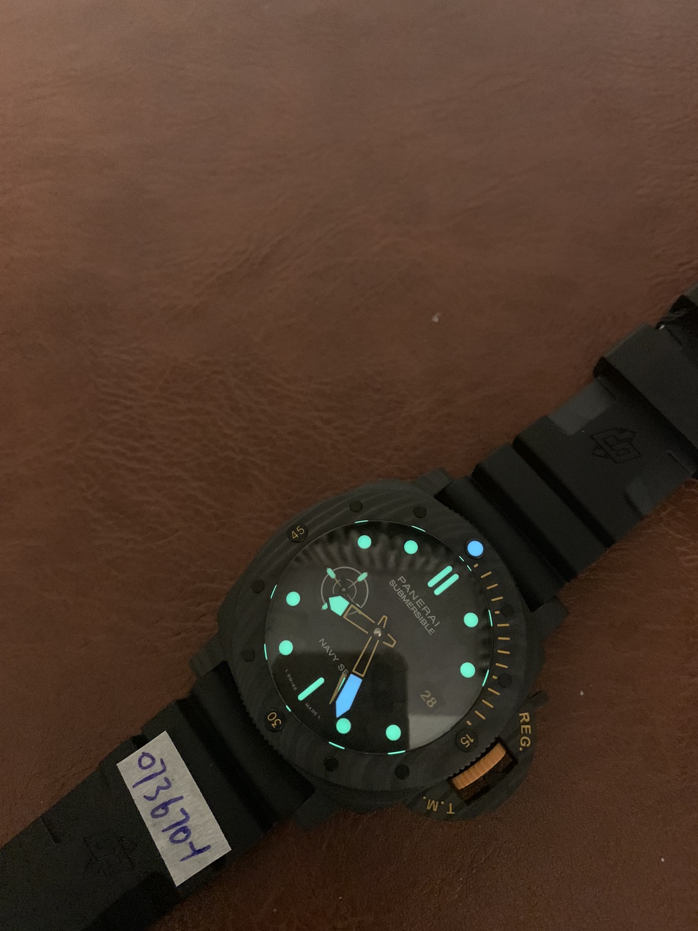 Panerai Luminor PAM1324 Replica - Swiss P900 Movement - 42mm Men's Watch - Image 3