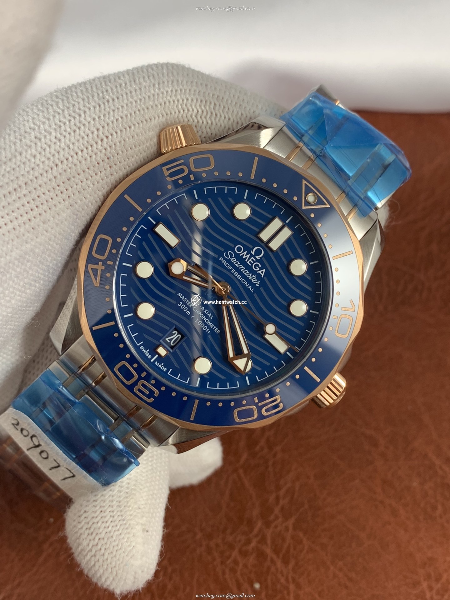 Omega Seamaster 300m Replica Watch - 42mm Men's Blue Dial | ETA8800 - Image 2