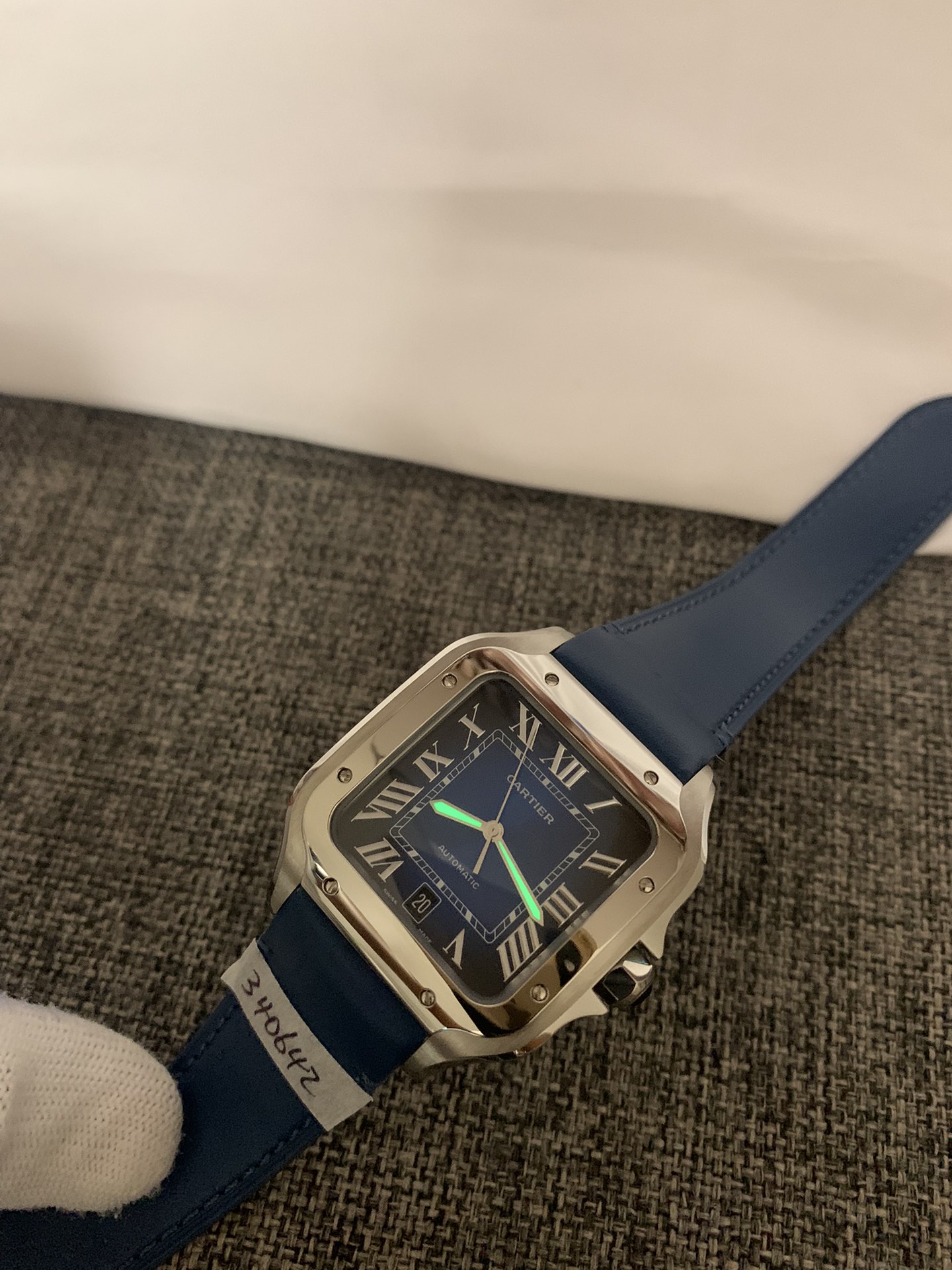Cartier Santos De Cartier WSSA0013 Replica - 40mm Swiss Automatic Men's Watch - Image 4