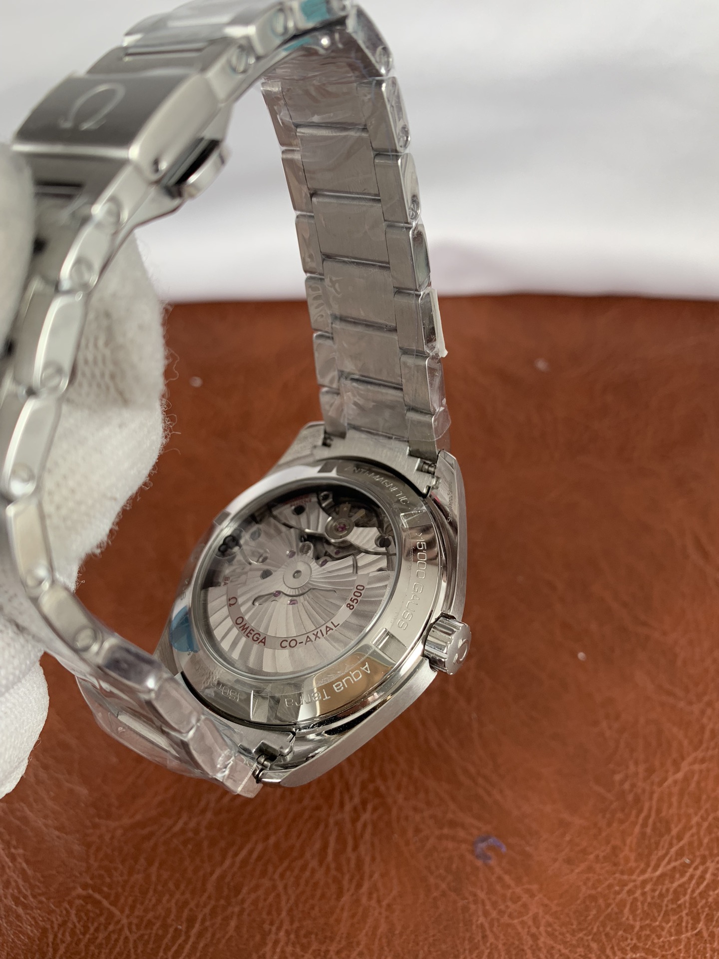 Omega Aqua Terra 150M Replica Watch for Men - 41mm Blue Dial | ETA8800 - Image 3
