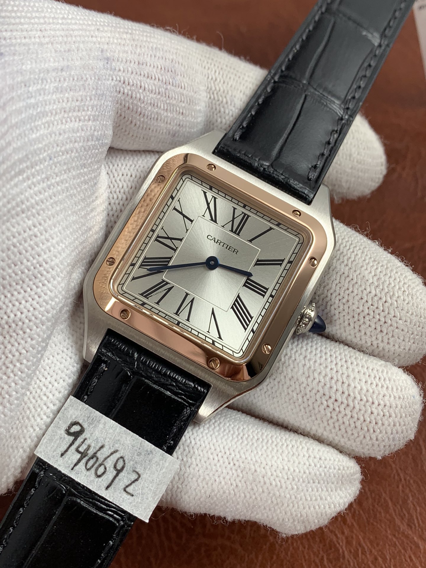 Cartier Santos Ladies W2SA0012 Replica Watch - Swiss Quartz - 38mm - Image 4