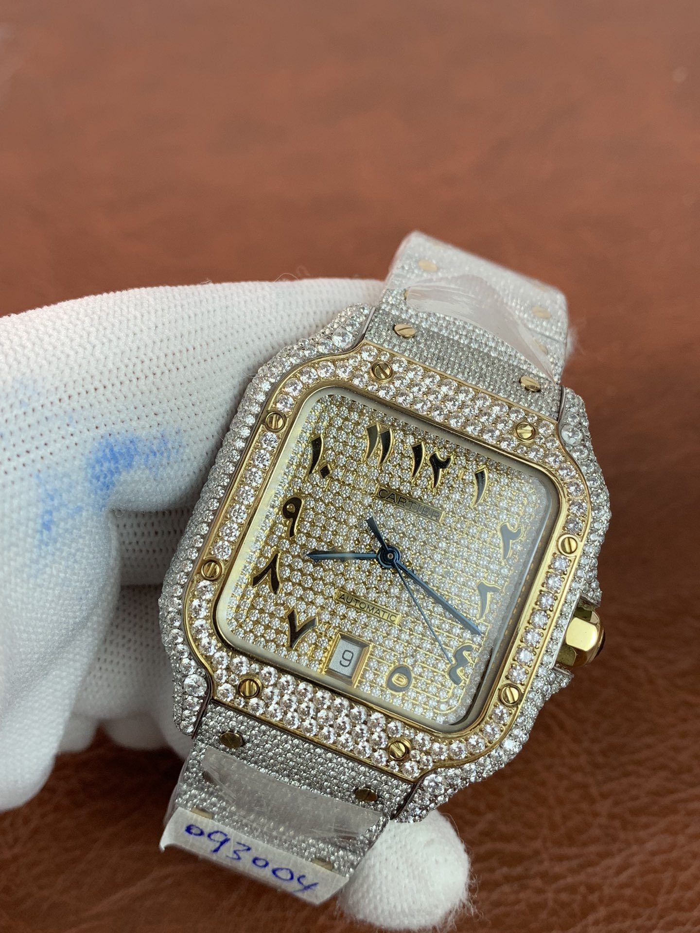 Cartier Santos De Cartier WSSA0009 ICED Two Tone Replica - 40mm Swiss Automatic - Image 4