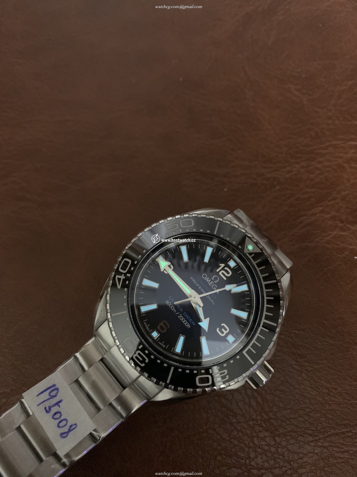 Omega Seamaster Planet Ocean 6000m Replica Watch | 45.5mm Men's Automatic - Image 2