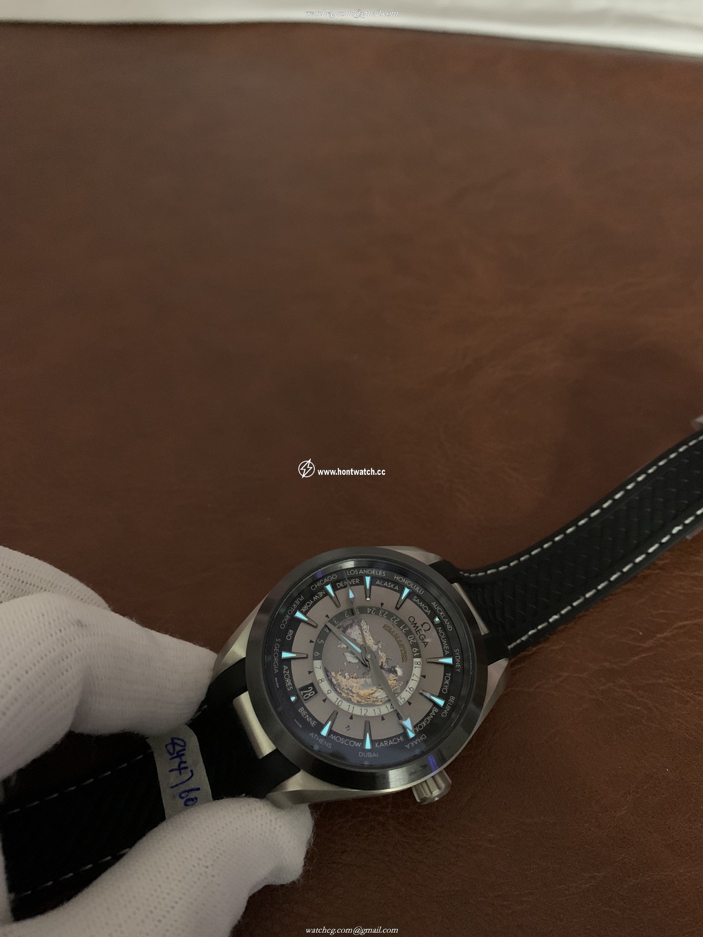 Omega Women Seamaster Aqua Terra GMT Worldtimer 43mm | ETA8938 - Image 2
