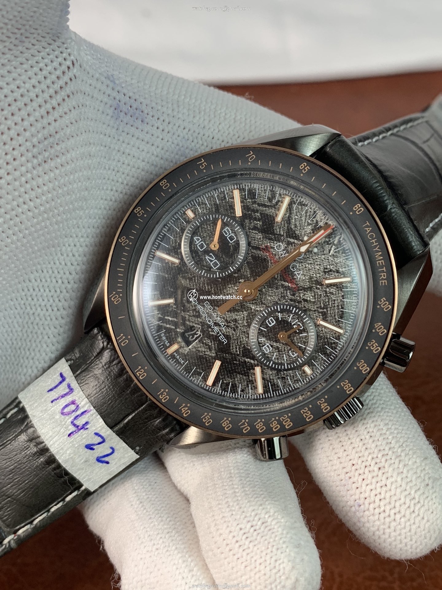 Omega Speedmaster Grey Side of the Moon Meteorite 44mm Replica - Cal.9301 - Image 2