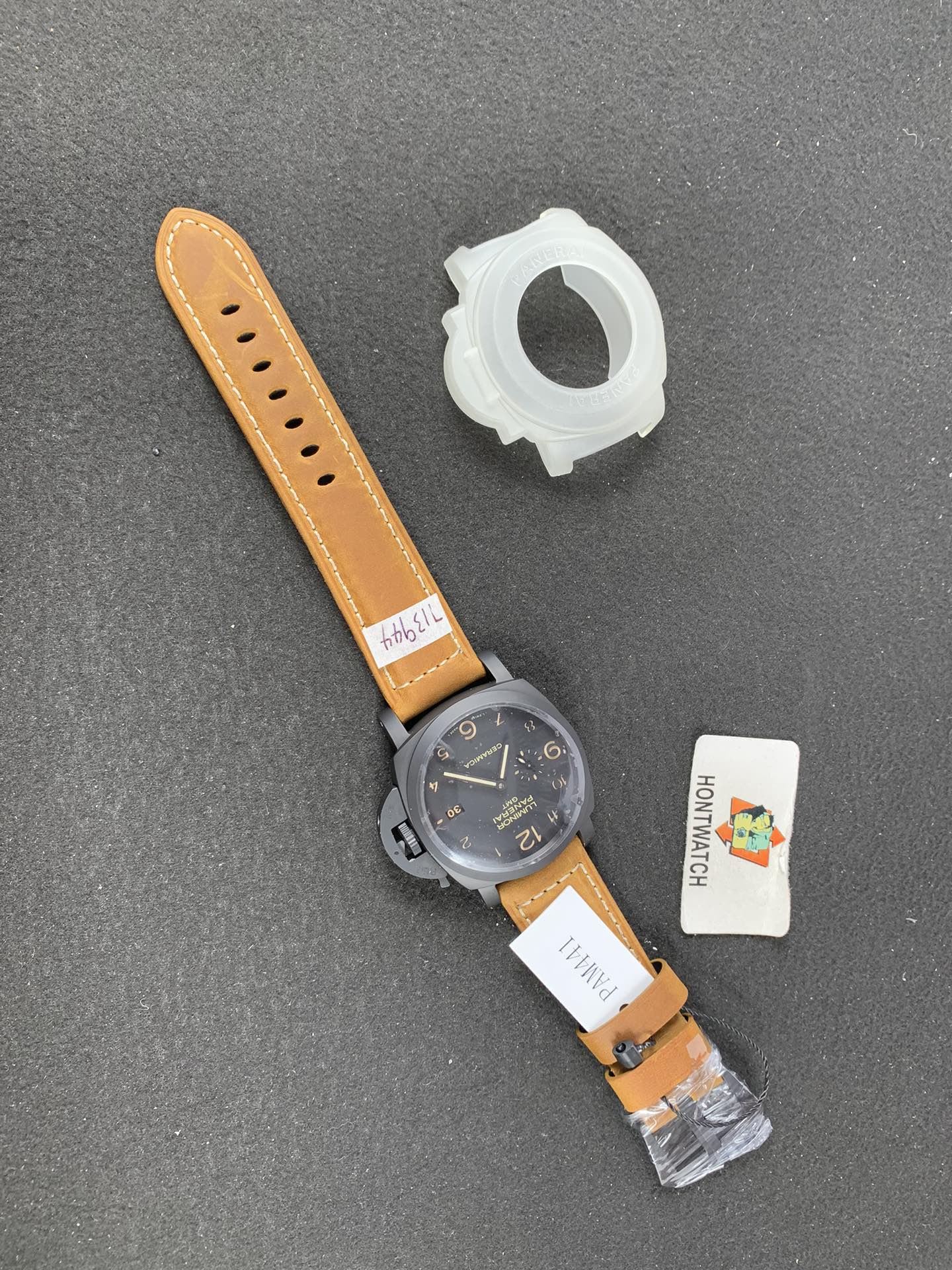 Panerai Luminor GMT 1950 PAM144 Replica - Swiss P9010 - 44mm Men's Watch - Image 3