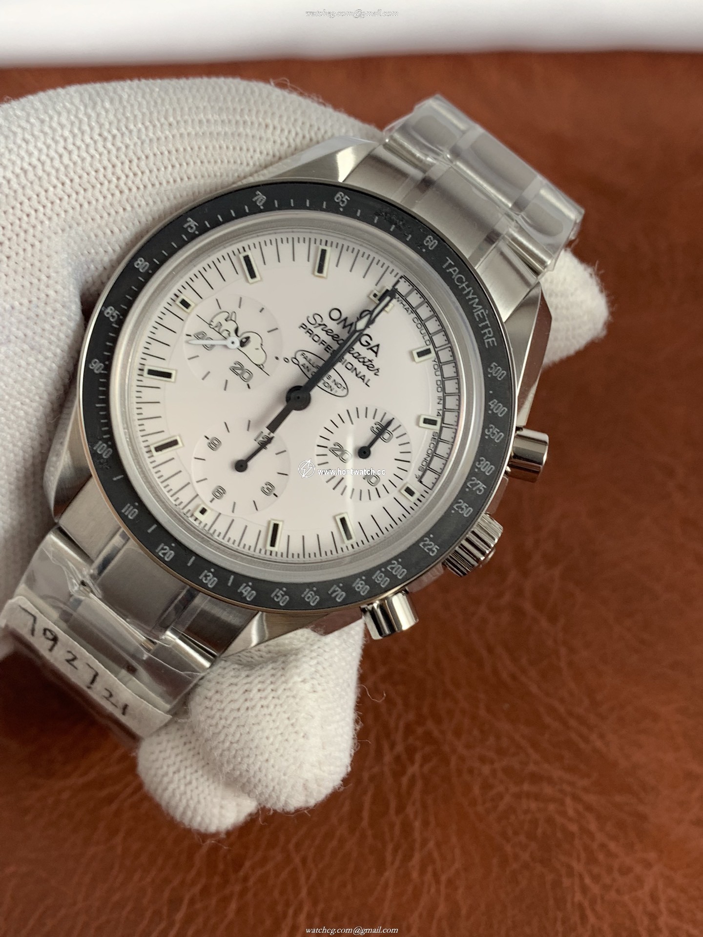 Omega Speedmaster Snoopy Award Replica - Men's 42mm Watch - Swiss ETA 1863 - Image 2