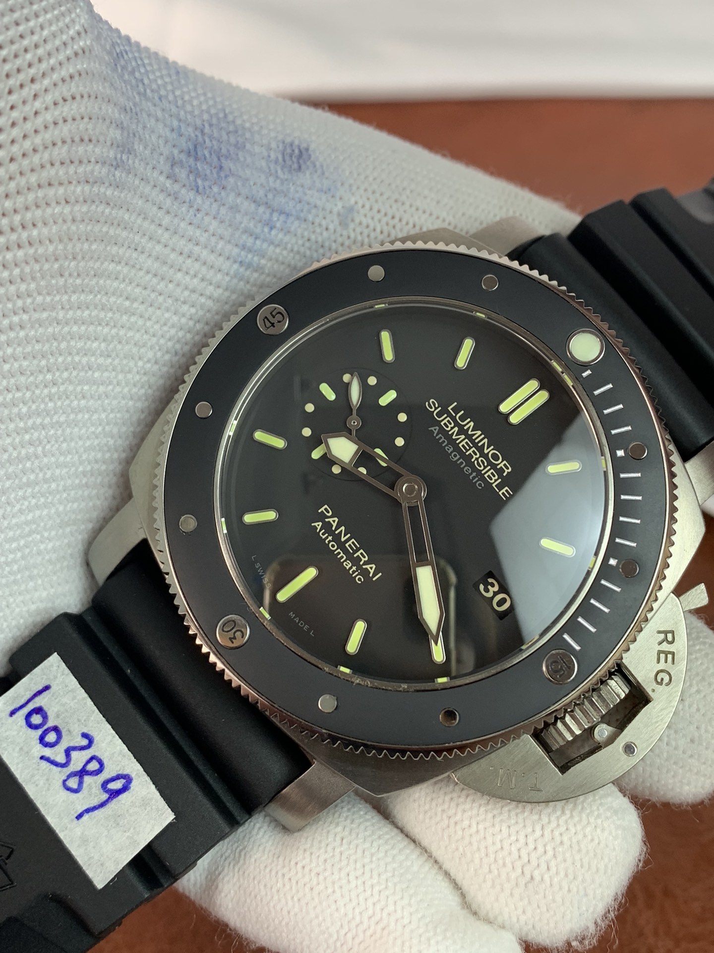 Panerai Luminor PAM00389 Replica Watch for Men - 47mm Swiss P900 Movement - Image 3