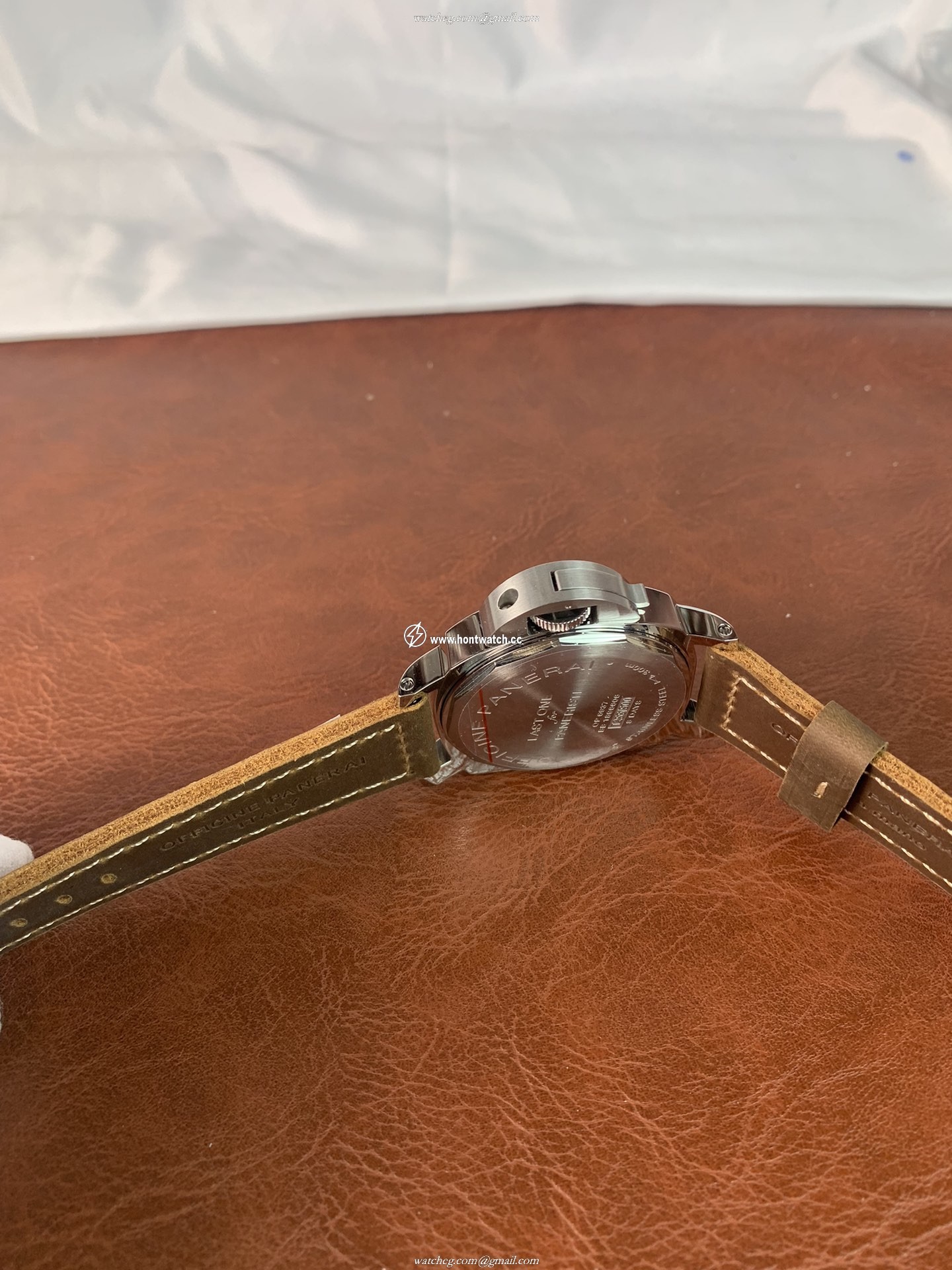 Panerai Luminor PAM00911 Replica Watch for Men - 44mm Swiss 6497-2 - Image 2