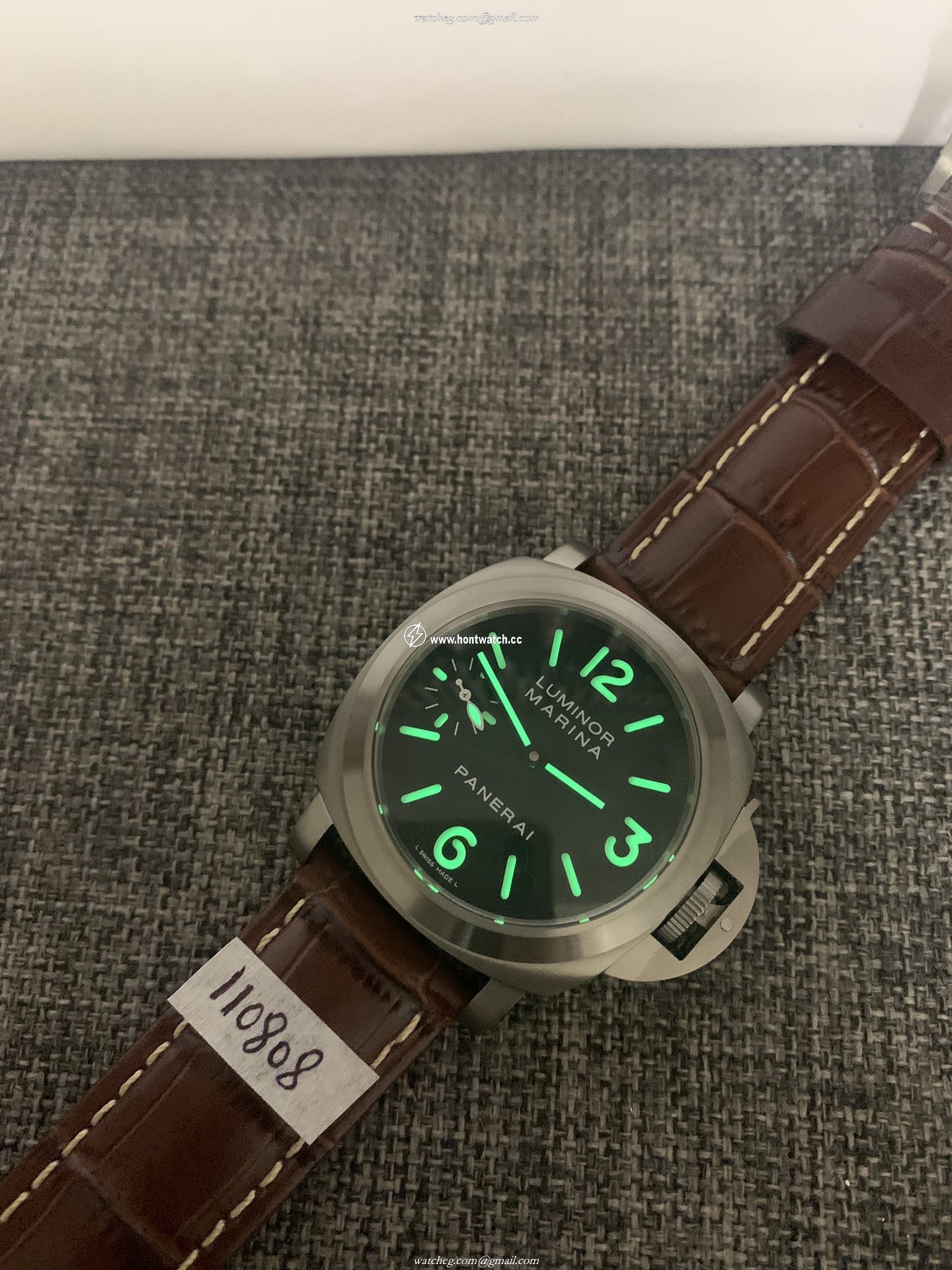 Panerai Luminor PAM00177 Replica Watch for Men - 44mm Swiss P9010 - Image 2