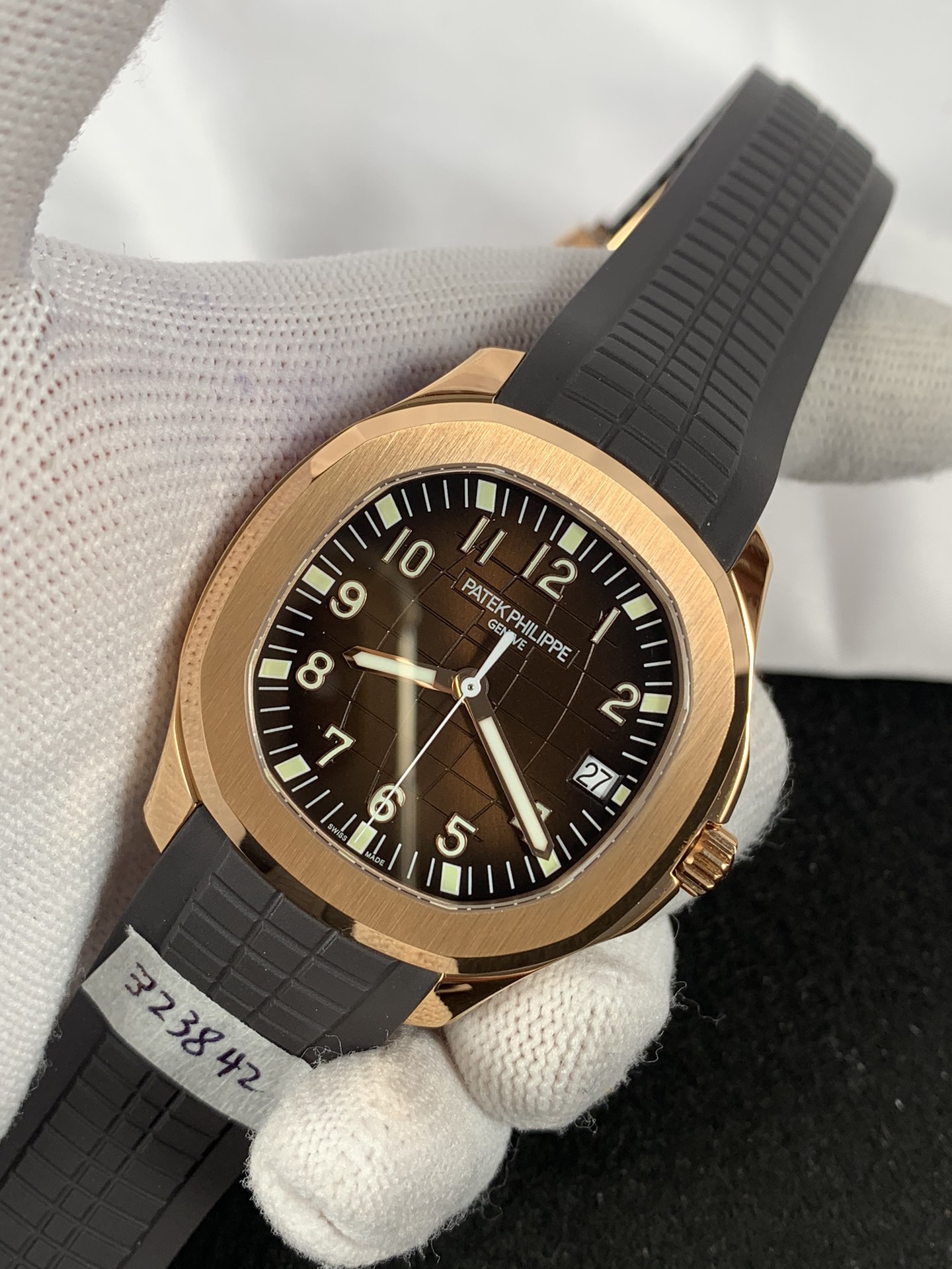 Patek Philippe Aquanaut 5167R Replica - Swiss PP324CS - 40mm Rose Gold - Image 3