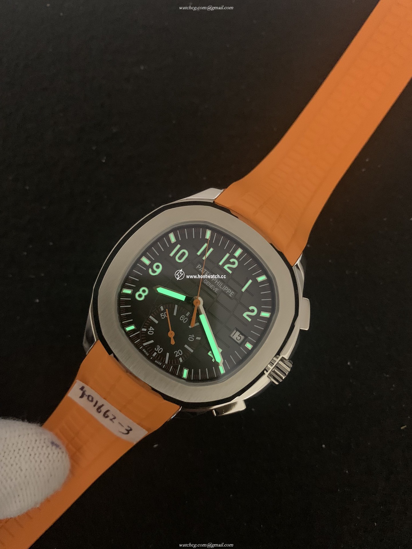 Patek Philippe Aquanaut 5968A-001 Replica - Men's 42mm Chronograph Watch - Image 2