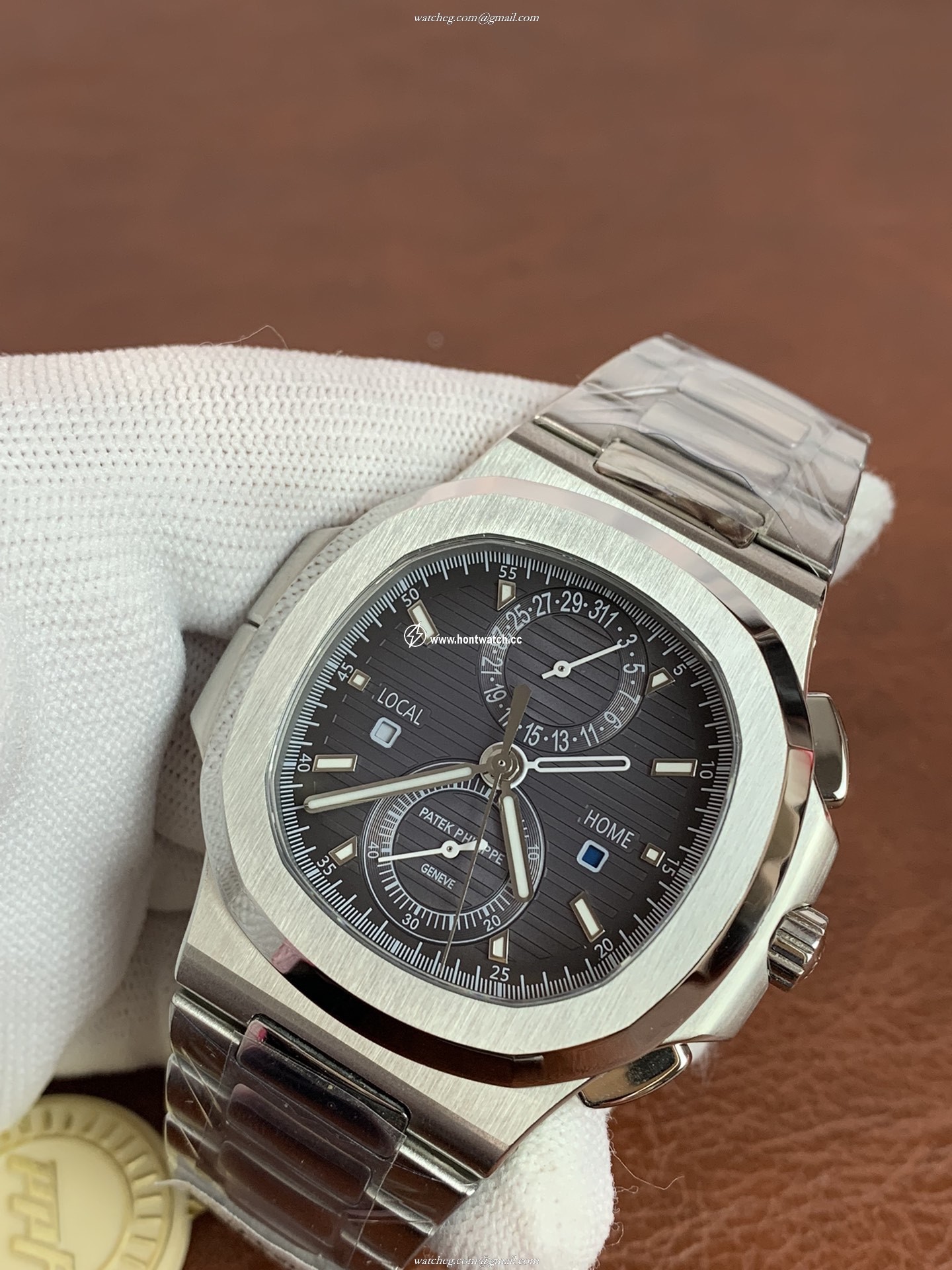 Patek Philippe Nautilus Moonphase 5990/1A-011 Replica - Men's 40mm Watch - Image 2