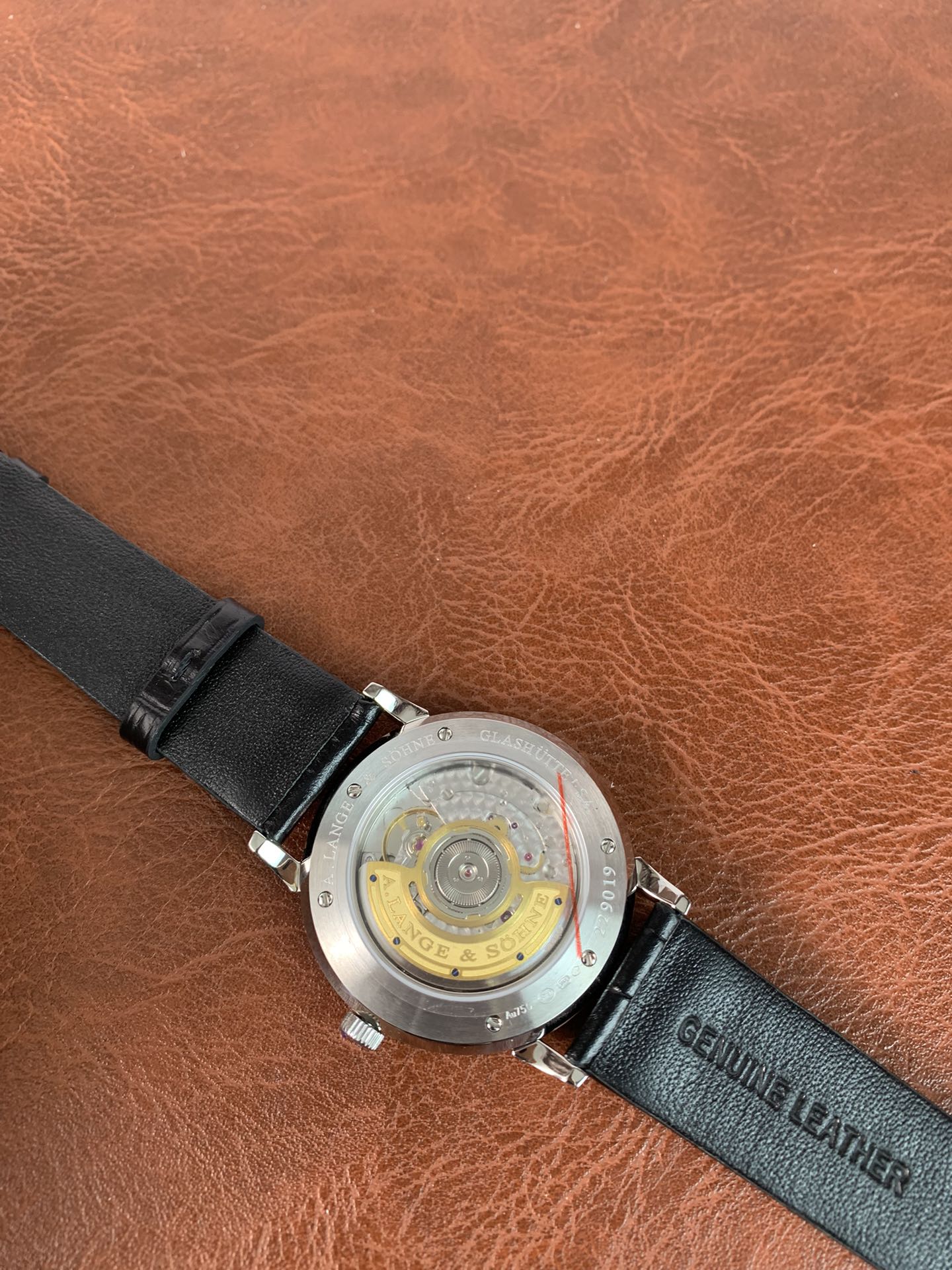 A. Lange & Sohne Saxonia Copper Blue 205.086 Mens Replica Watch | 39mm | Swiss ETA2892-2 - Image 3