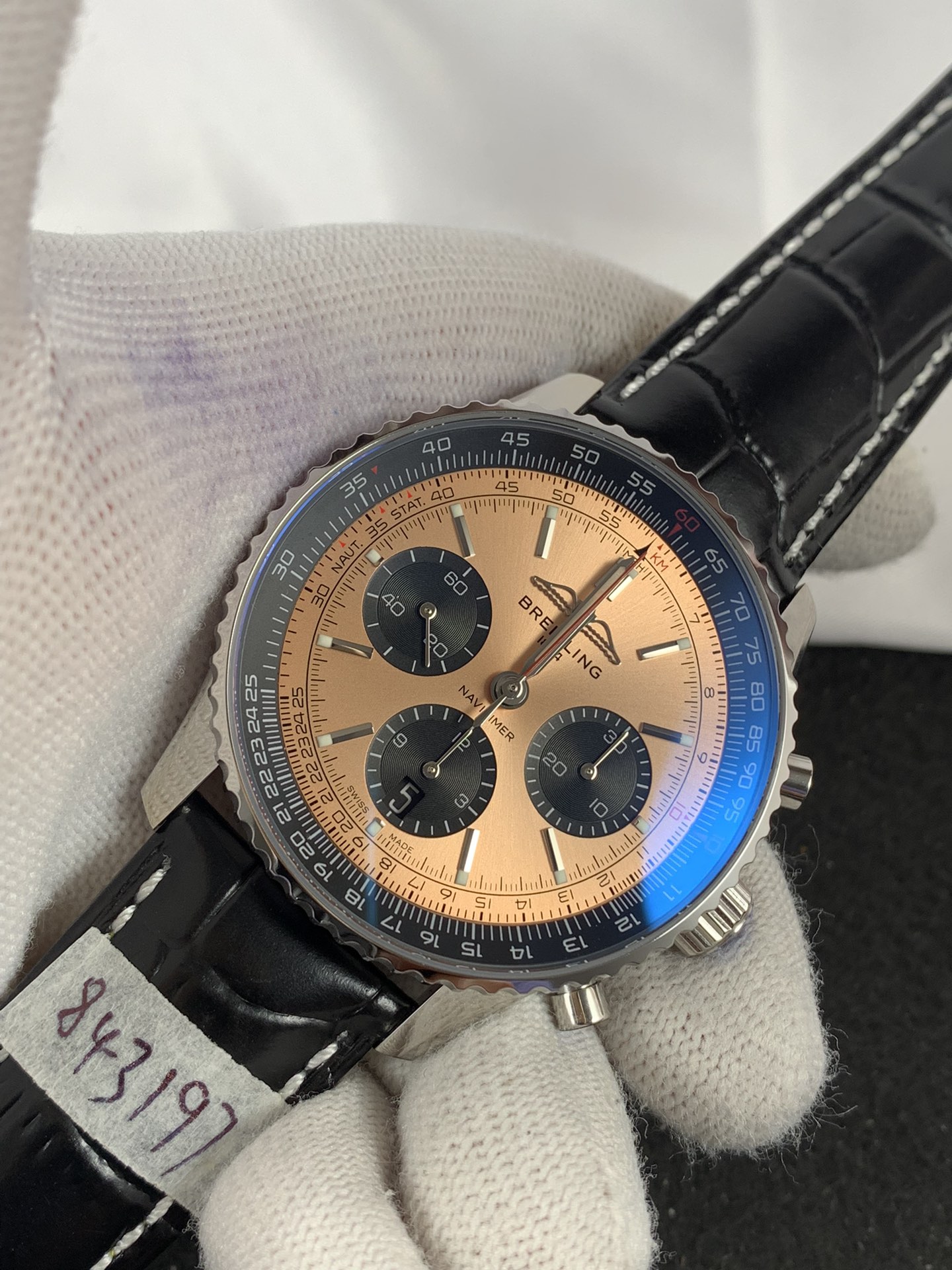 Breitling Navitimer AB0138241K1P1 Replica - 43mm Men's Watch | Valjoux 7750 - Image 3