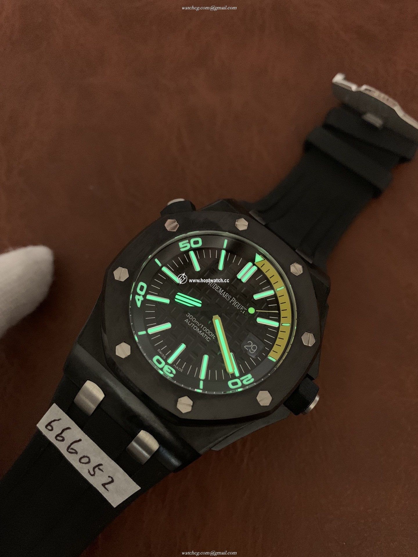 Audemars Piguet Royal Oak Offshore Diver 15706 Replica - 42mm Swiss AP3120 - Image 2