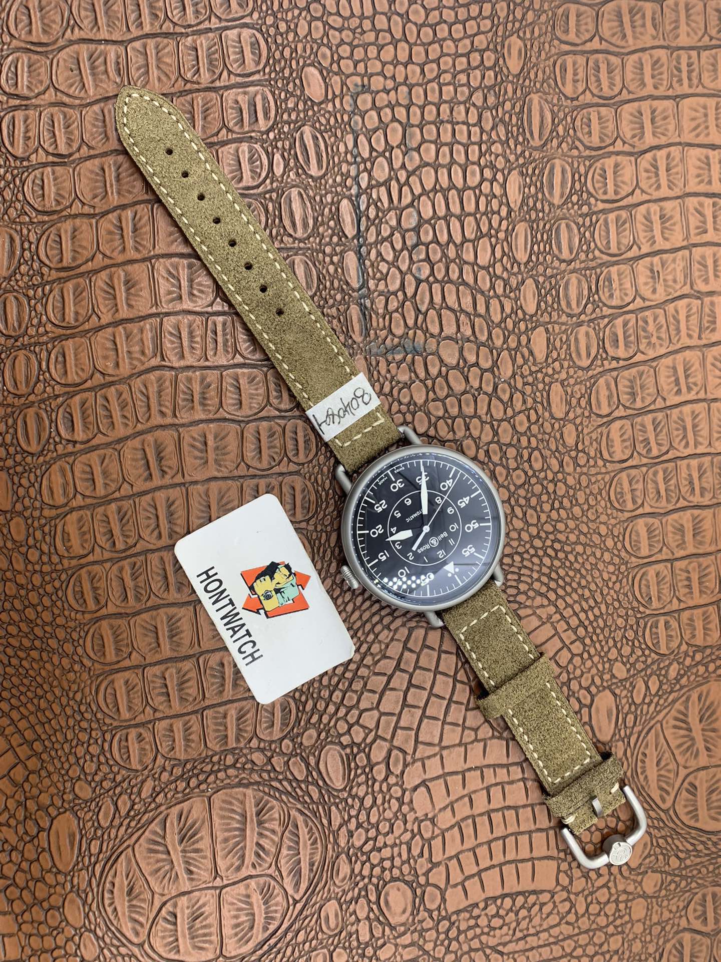 Bell & Ross WW1-92 Heritage Replica - 45mm Automatic Swiss Movement | Mens Watch - Image 3