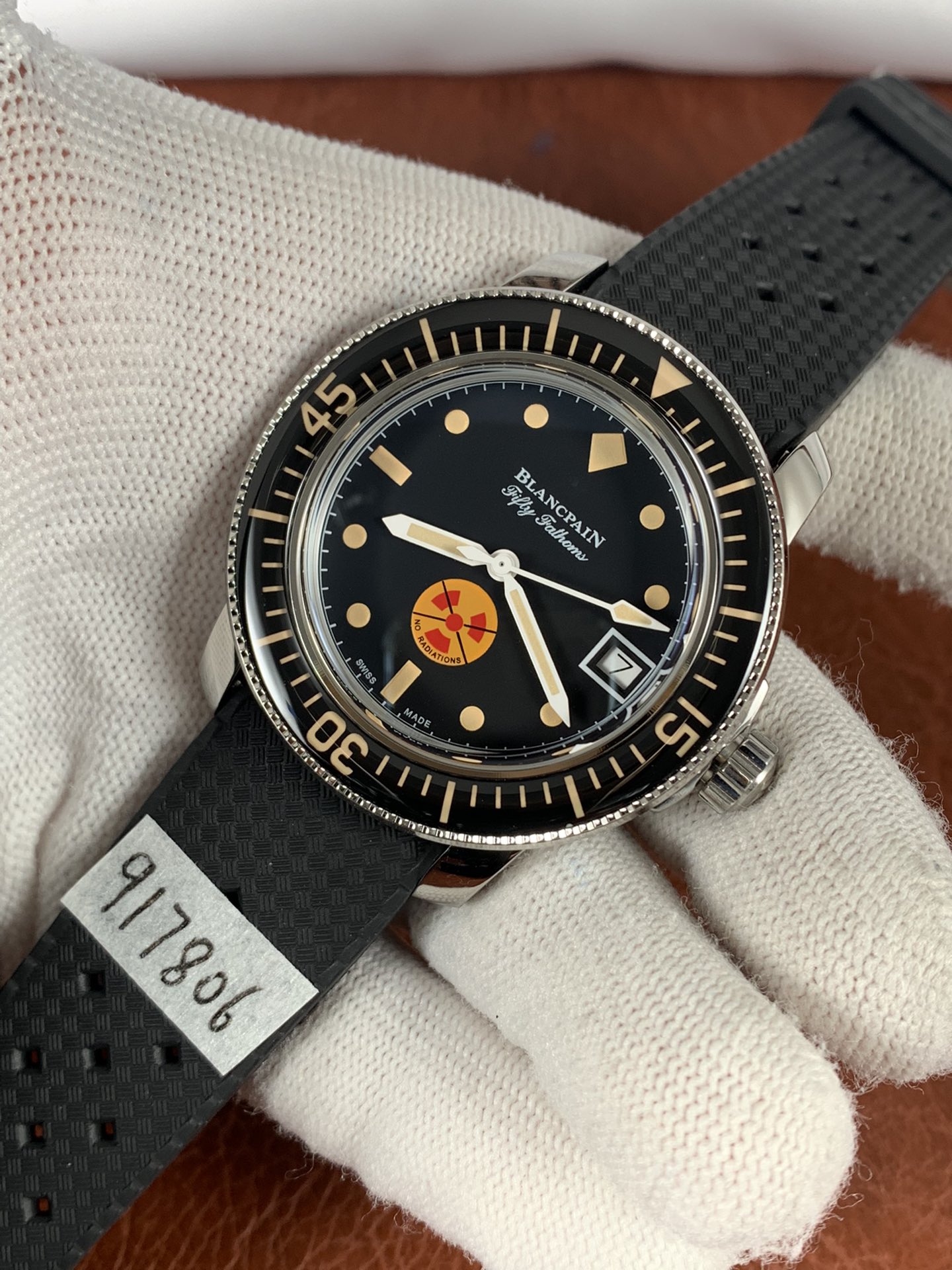 Blancpain Fifty Fathoms No Radiation Replica Watch for Men - 45mm | ETA2836-2 - Image 3