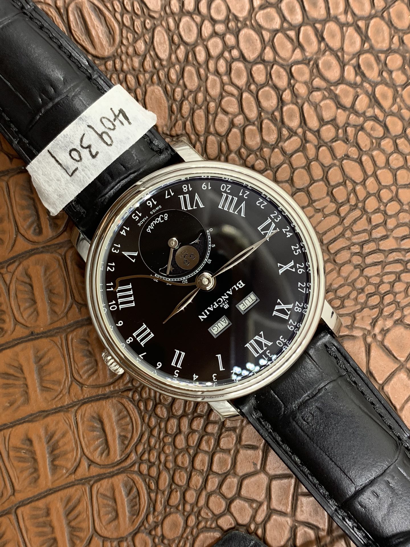 Blancpain Villeret Quantieme Complet 8 Jours 6639-3437-55B | 40mm Men's Replica Watch - Image 3