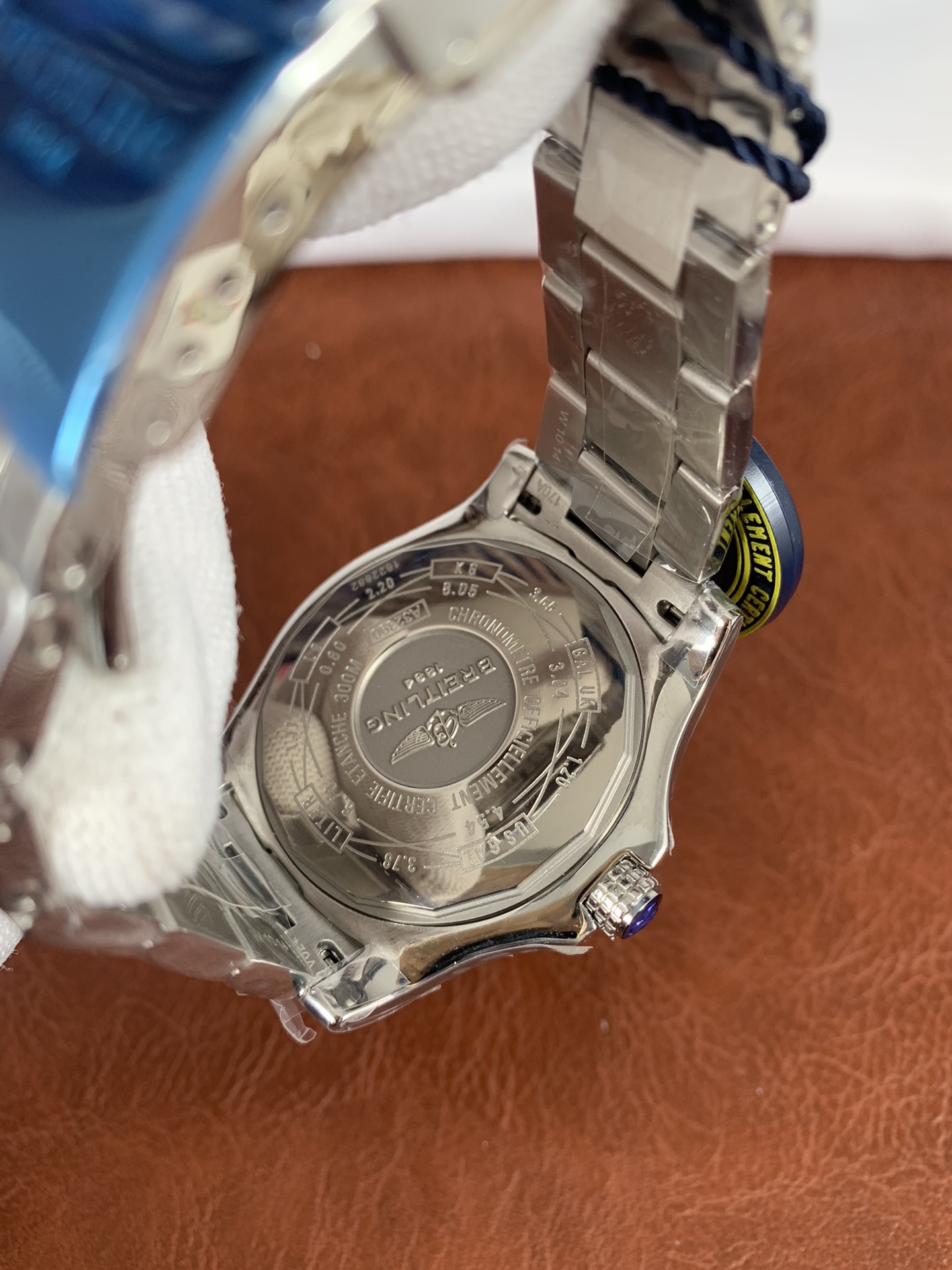 Breitling Superocean Heritage II Chronograph Blue 43mm Men's Replica Watch - Image 3