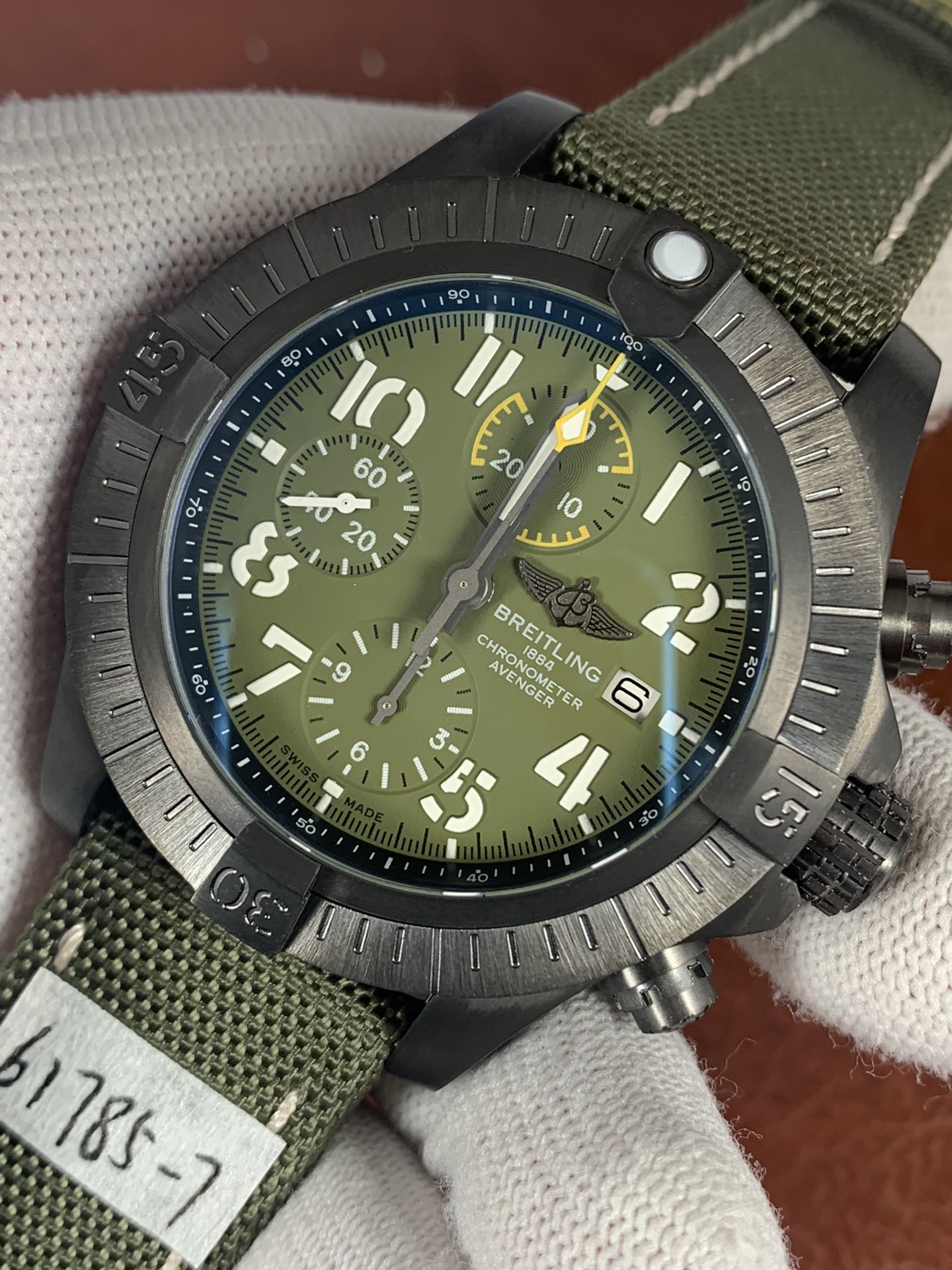 Breitling Avenger GMT 45 Night Mission Replica - Swiss ETA 2824-2 Men's Watch - Image 3