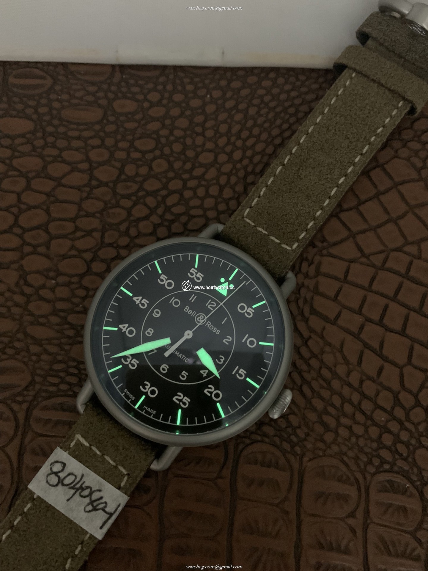 Bell & Ross WW1-92 Heritage Replica - 45mm Automatic Swiss Movement | Mens Watch - Image 2