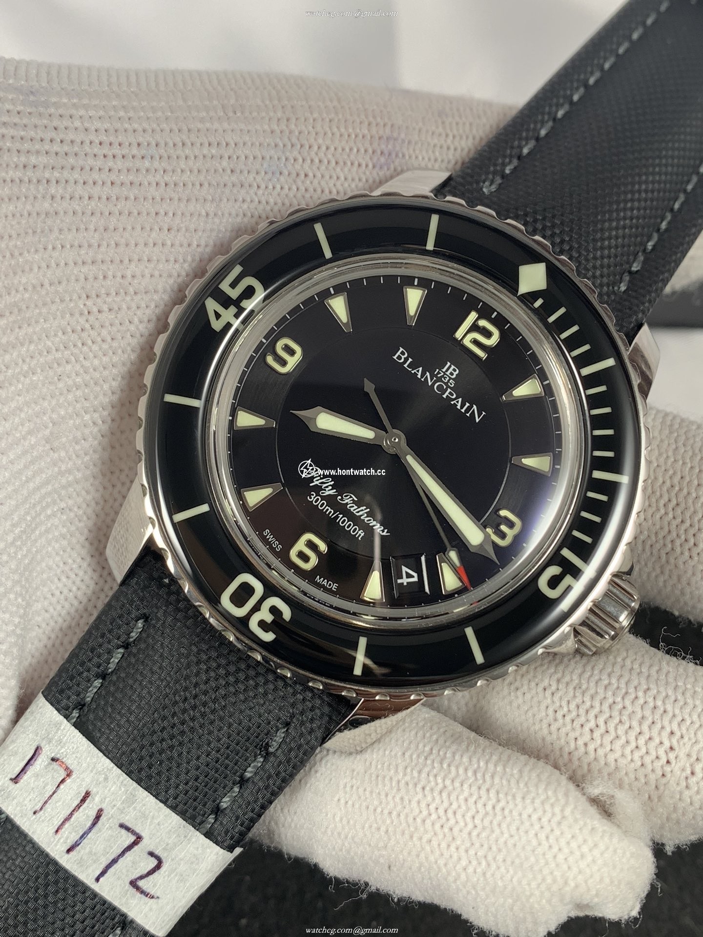 Blancpain Fifty Fathoms 5015-12B30-B52A Replica Watch | 45mm Men's Automatic - Image 2
