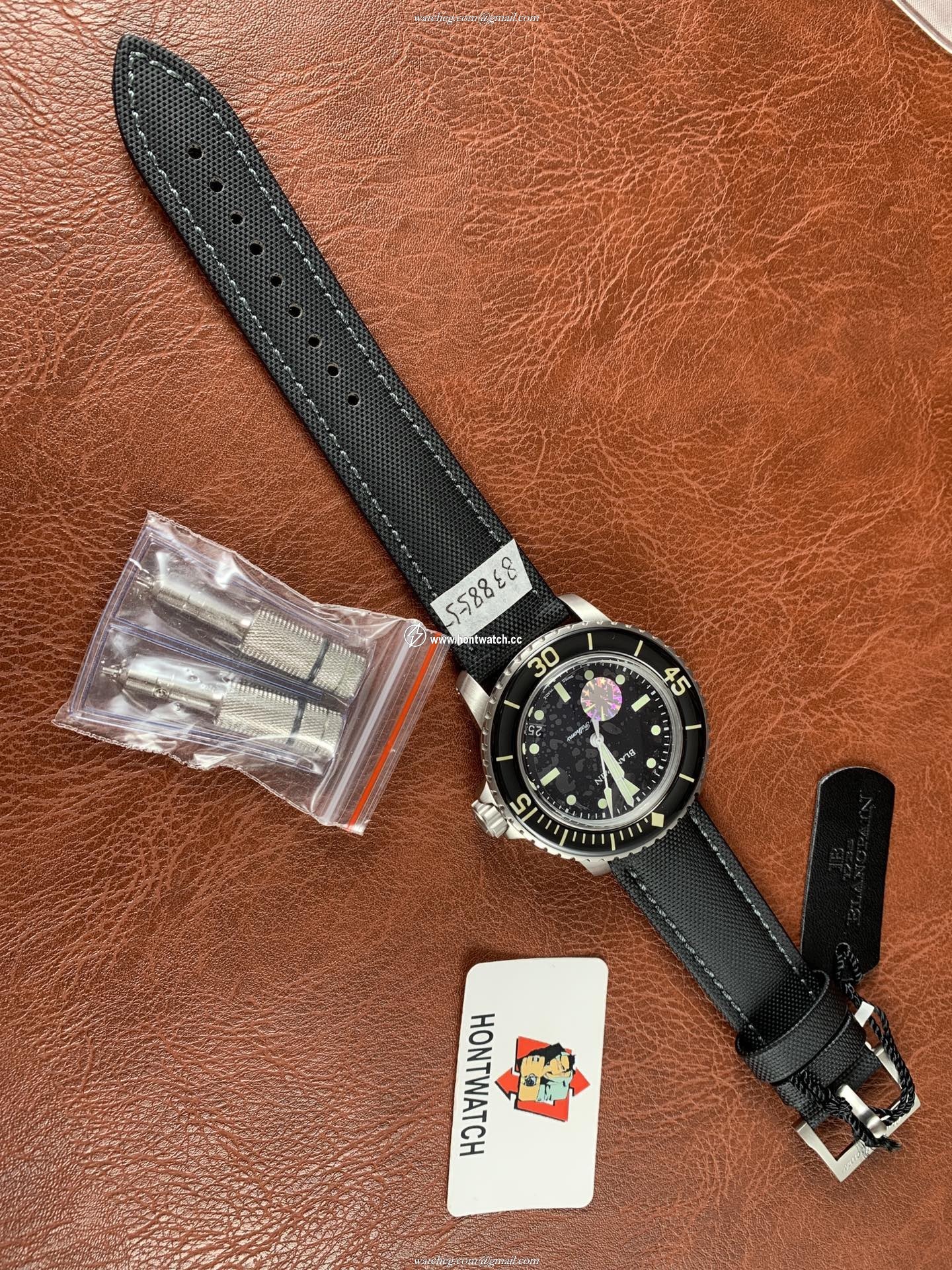 Blancpain Fifty Fathoms 5015E 1130 B52A Men's Watch - 45mm | ETA2836-2 - Image 2