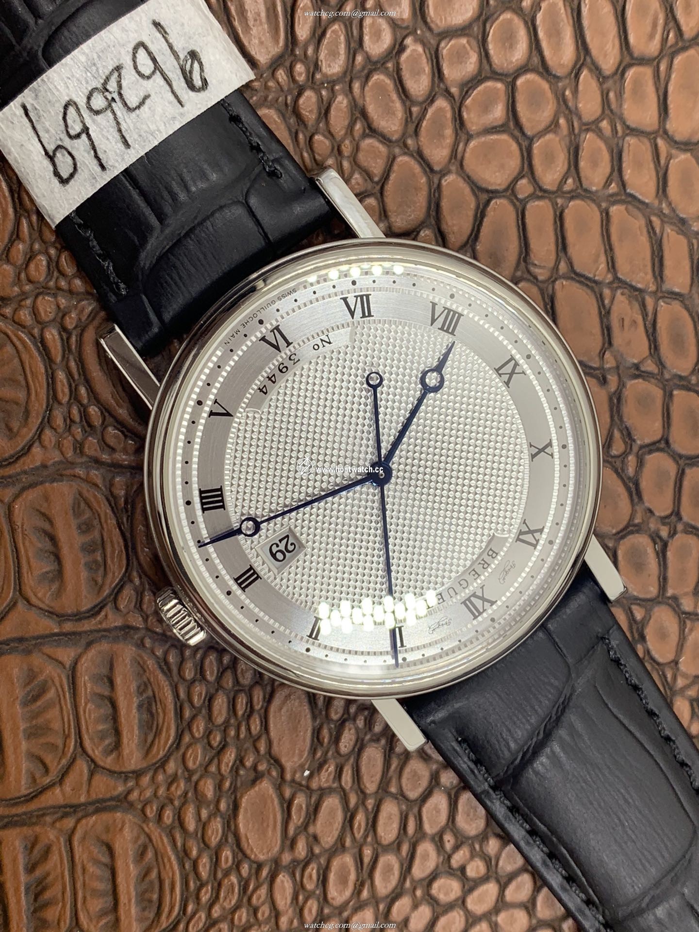 Breguet Classique 5177BB Mens Replica Watch - 38.5mm Automatic | Silver Dial - Image 2