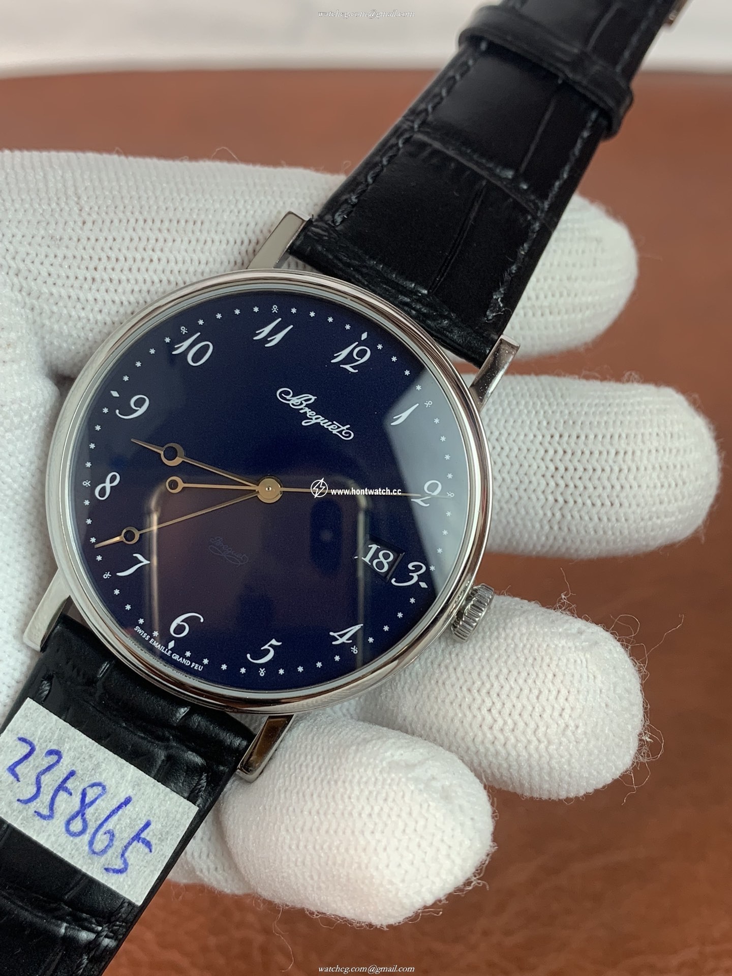 Breguet Mens Ref.5177BB/2Y/9V6 Replica Watch | 38.5mm | ETA 777Q - Image 2