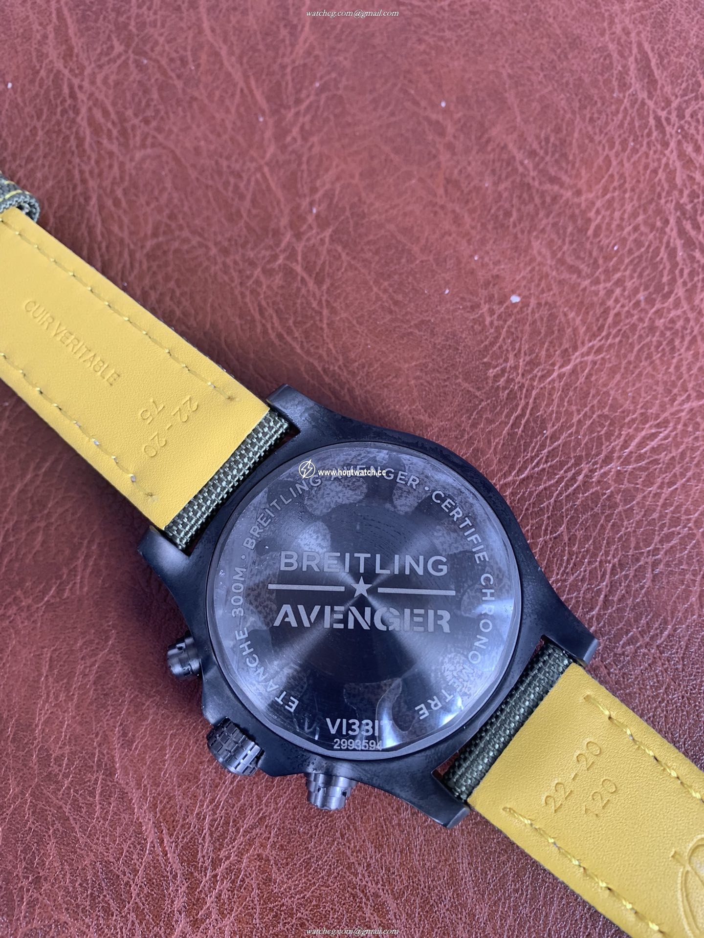 Breitling Avenger GMT 45 Night Mission Replica - Swiss ETA 2824-2 Men's Watch - Image 2
