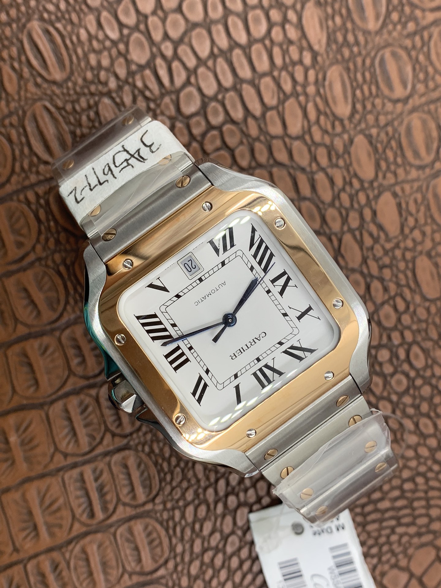 Cartier Santos De Cartier W2SA0007 Mens Watch - 40mm Automatic - Replica - Image 3