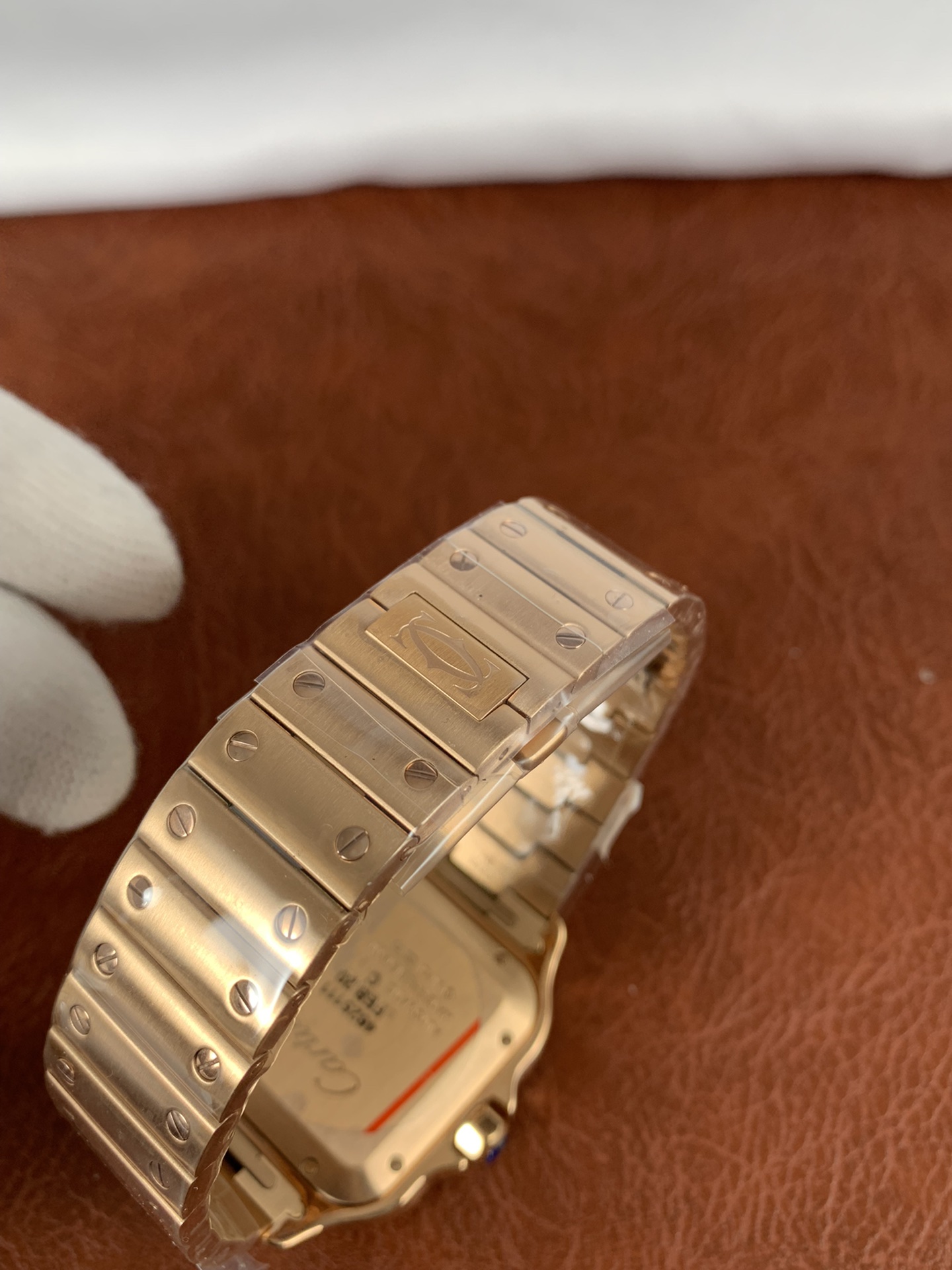 Cartier Santos De Cartier Mens XL WGSA0018 Replica - Swiss MY9015 | 40mm - Image 3