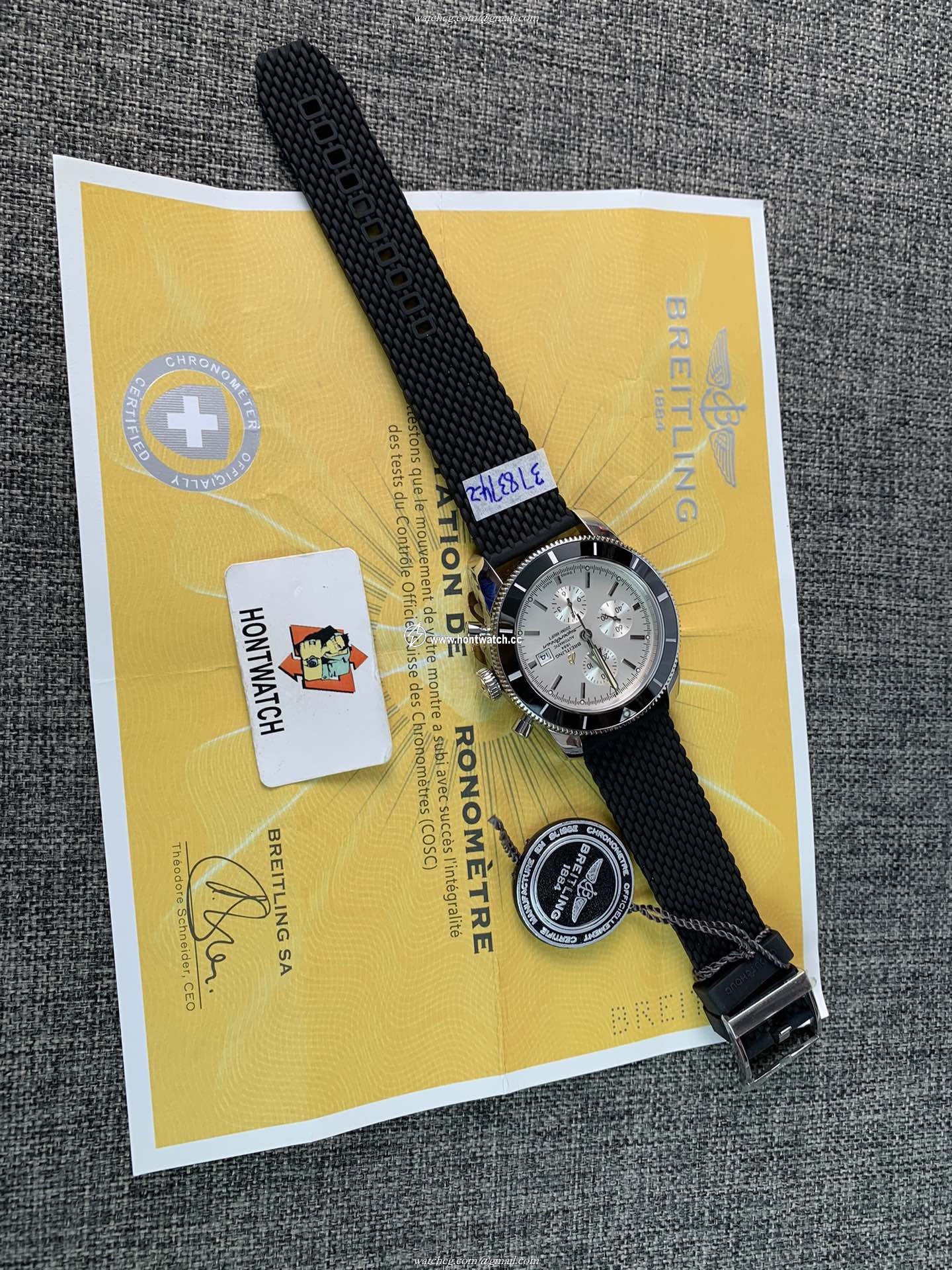 Breitling Superocean Heritage Chronograph 46mm - Valjoux 7750 - Mens Replica Watch - Image 2
