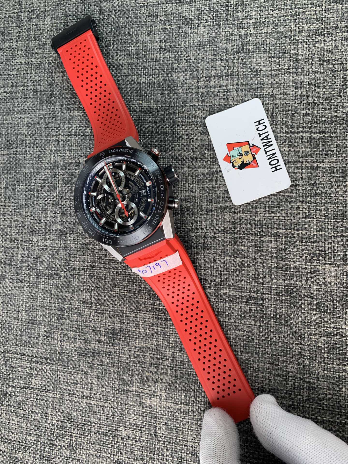 Tag Heuer Carrera Calibre HEUER 01 CAR2A1Z.FT6050 Replica - Men's 45mm Chronograph - Image 3