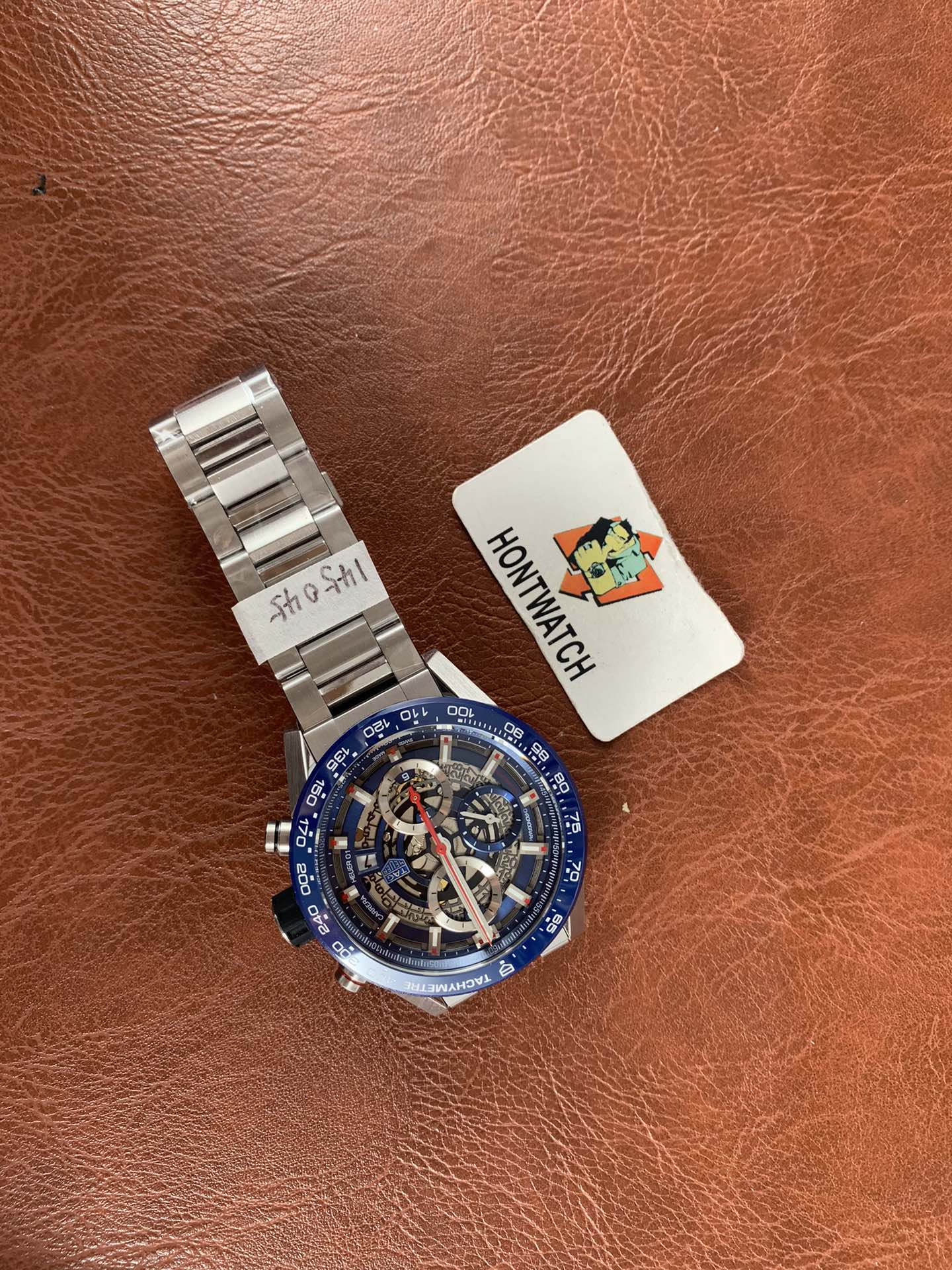 Tag Heuer Carrera Calibre Heuer 01 CAR201T.BA0766 Replica - 43mm Swiss Automatic - Image 3