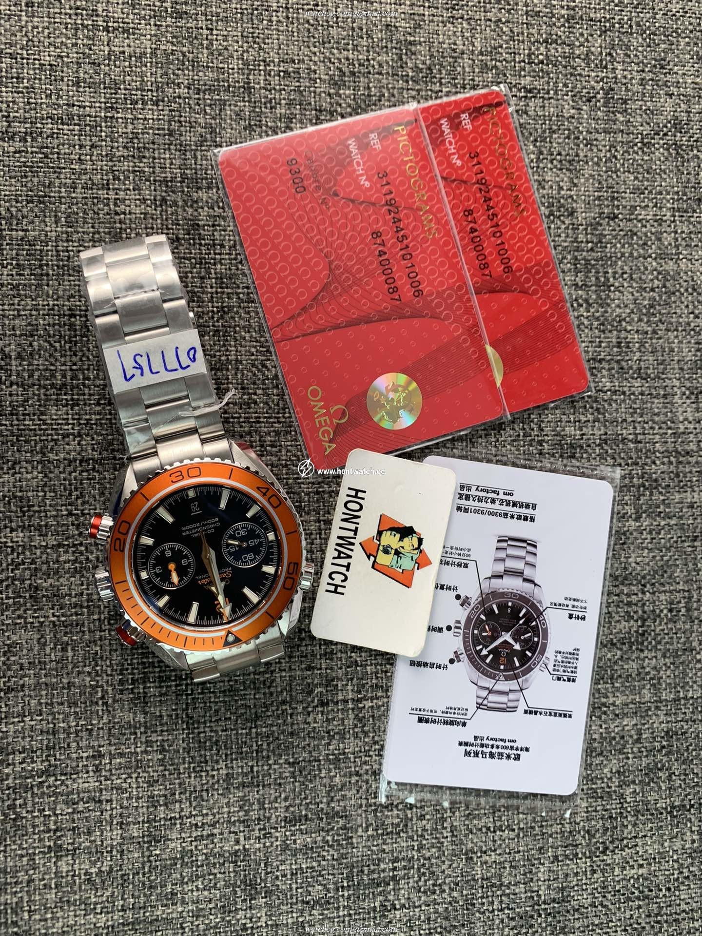 Omega Planet Ocean 232.30.46.51.01.002 Replica Watch - 45mm Men's Chronograph - Image 2