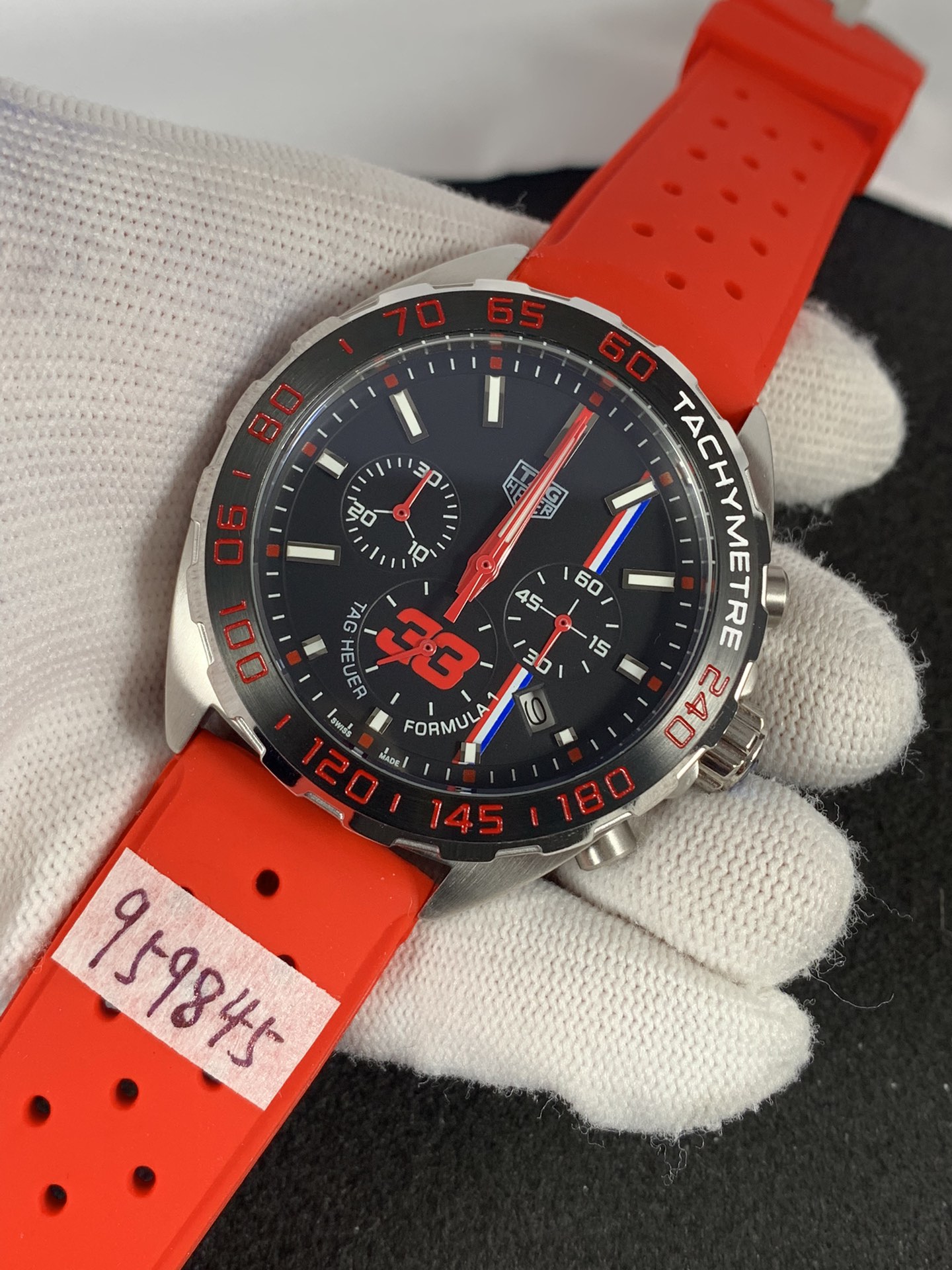 Tag Heuer Formula 1 Quartz Chronograph Ceramic 43mm Men's Watch - Image 3