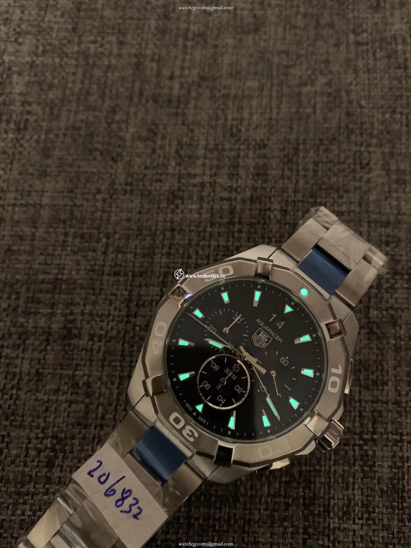 Tag Heuer Aquaracer CAY110.BA0927 Replica - Men's 41mm Automatic Watch - Image 2